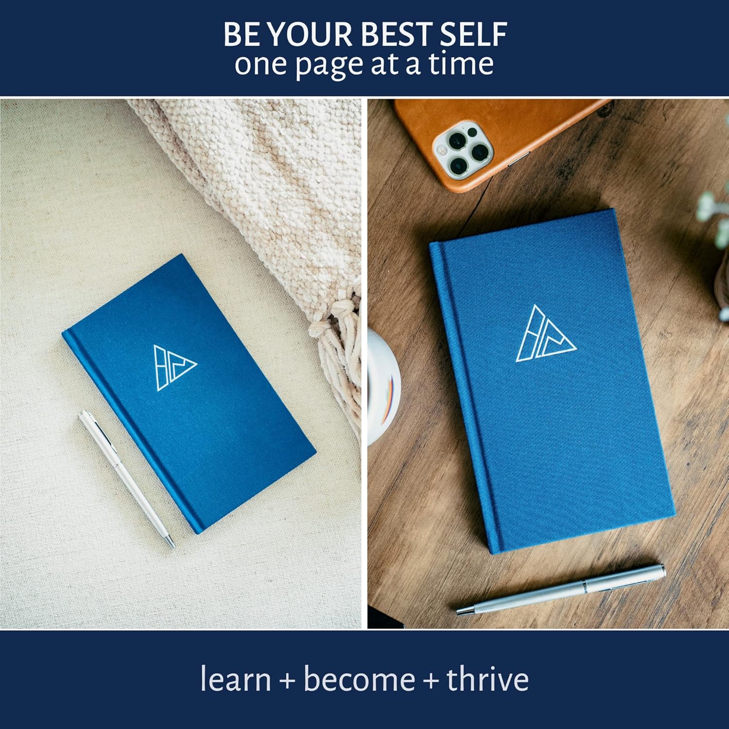 Self-Mastery Journal for Men - Gratitude Journals – 5 Minute Journal - Reflection Manifestation Journals for Mindfulness – Self Care Journal – Goal / Guided Gratitude Journal for Women & Men