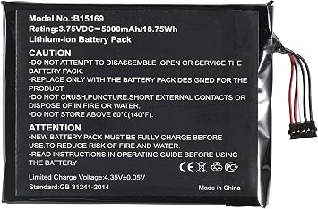 BXX Replacement Battery for B15169 Compatible with Ring-1St Gen Video Doorbell 1St Gen 5000mAh 3.75V