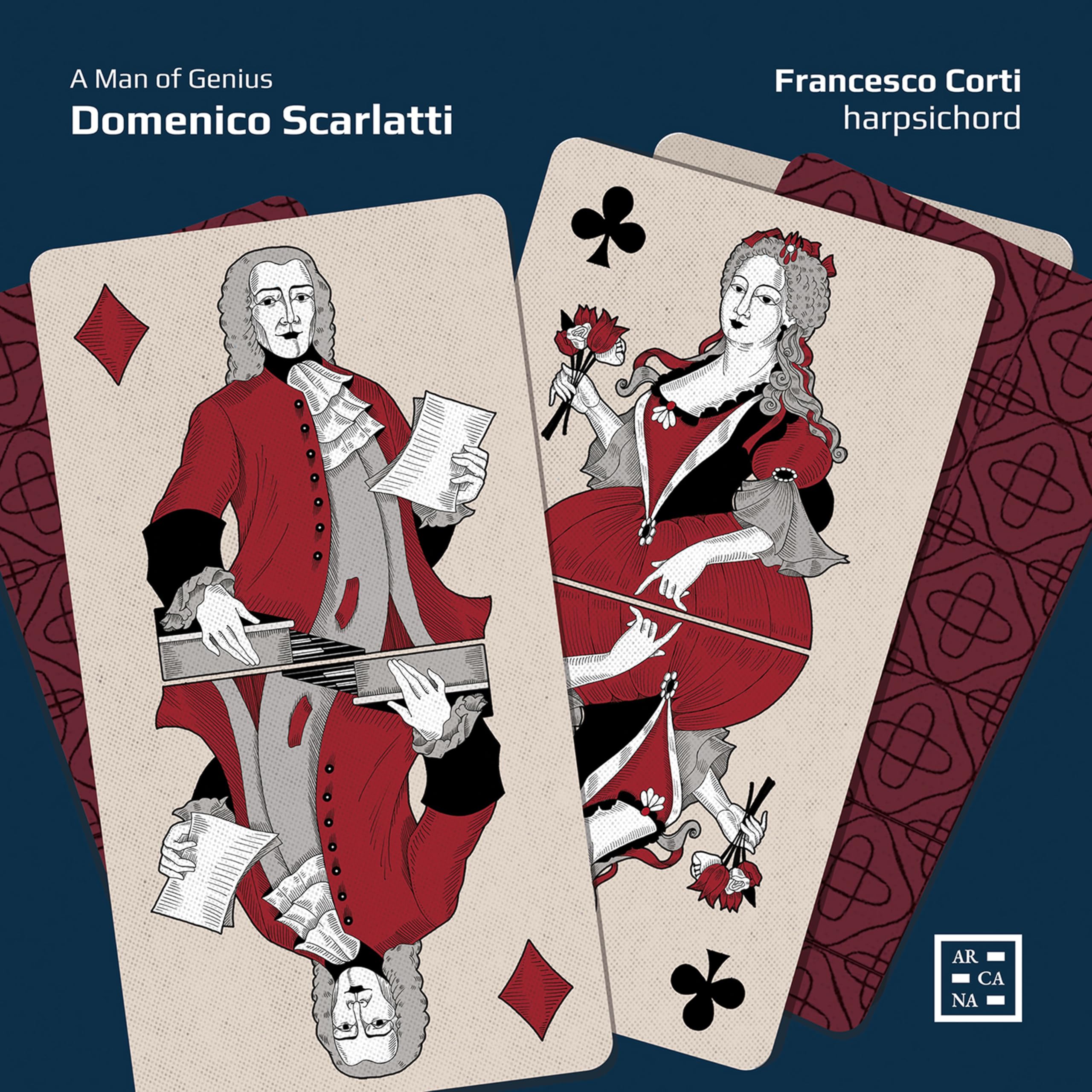 A568 Francesco Corti Domenico Scarlatti: A Man of Genius CD A568 NEW