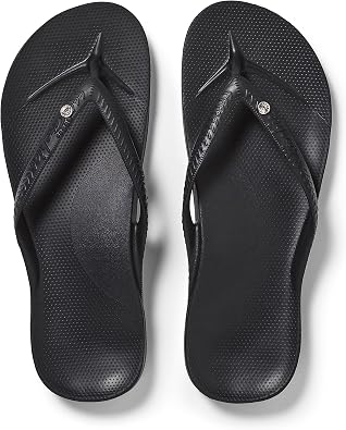 Archies Arch Support Flip Flops for Men & Women Orthotic Sandals for Plantar Fasciitis Relief Lightweight, Cushioning, Shock-Absorbing Thong Sandals for Walking, Foot Pain & All-Day Comfort
