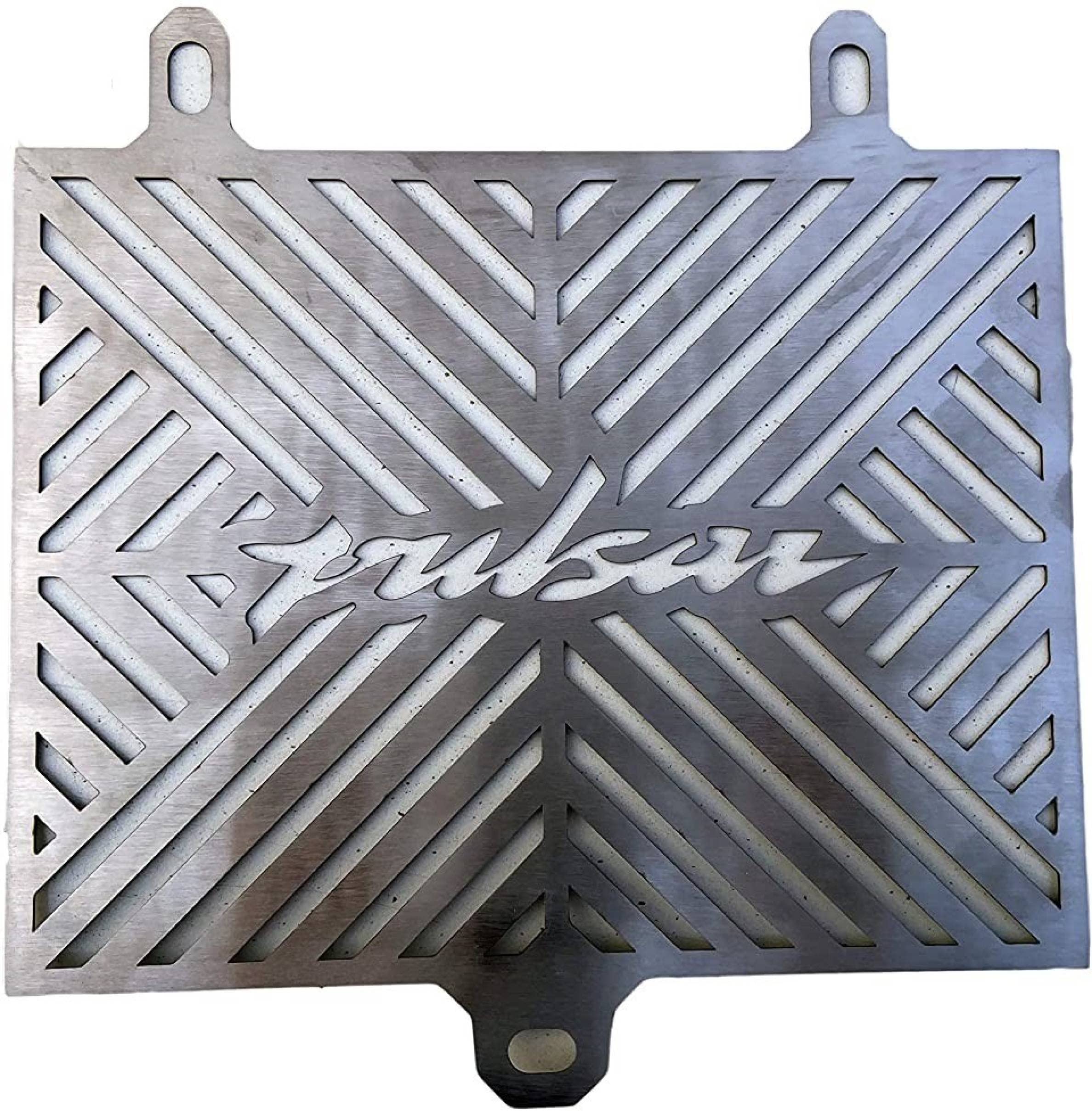 Acube Mart Radiator Guard/Cover/Protector for Bajaj NS 200 and AS 200 | Colour: Silver