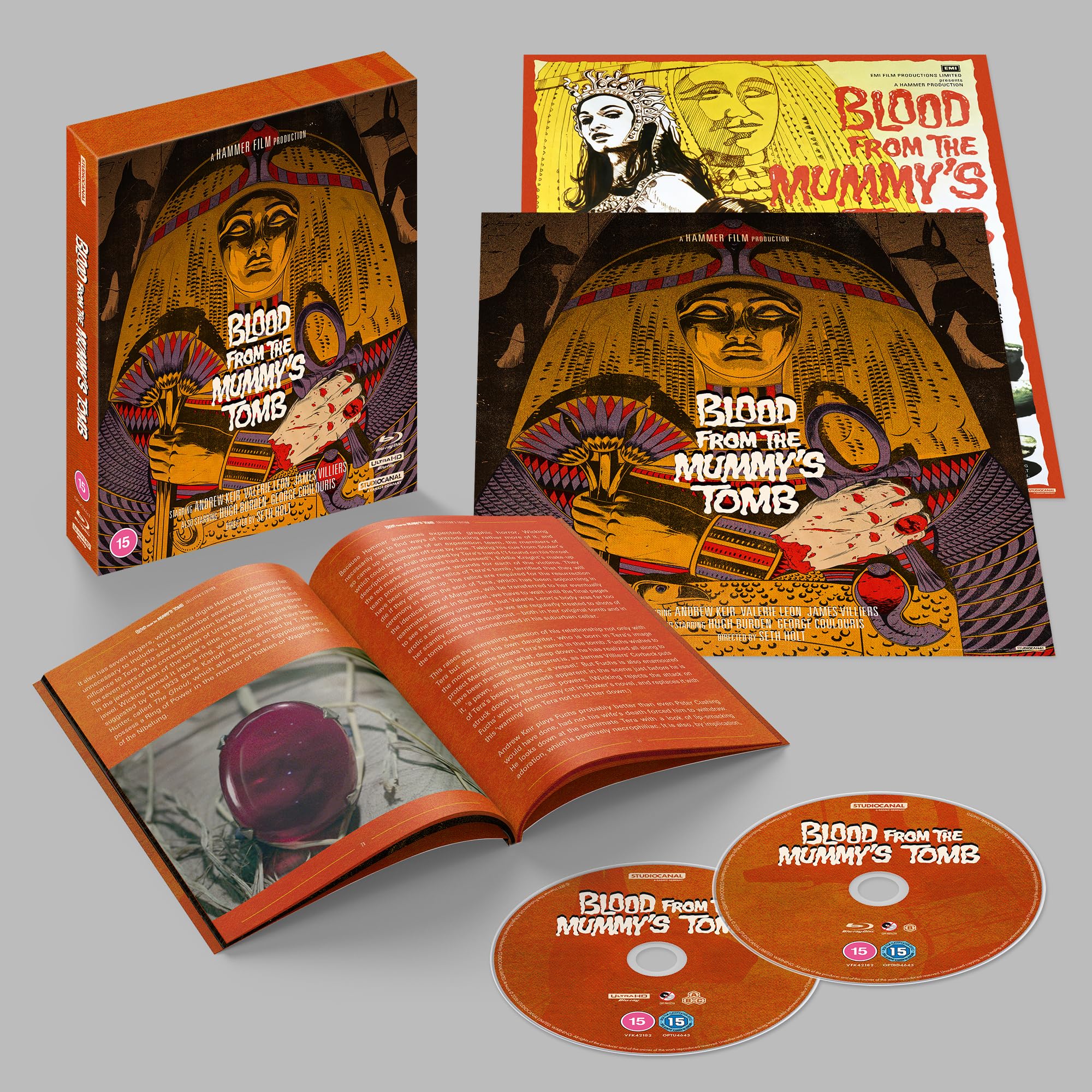 Blood from the Mummy's Tomb Collector's Edition [15] 4K UHD