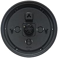 Vista 4 de Infinity Instruments Termómetro tradicional clásico básico de 12 pulgadas, no requiere batería, higrómetro integrado para interiores y exteriores