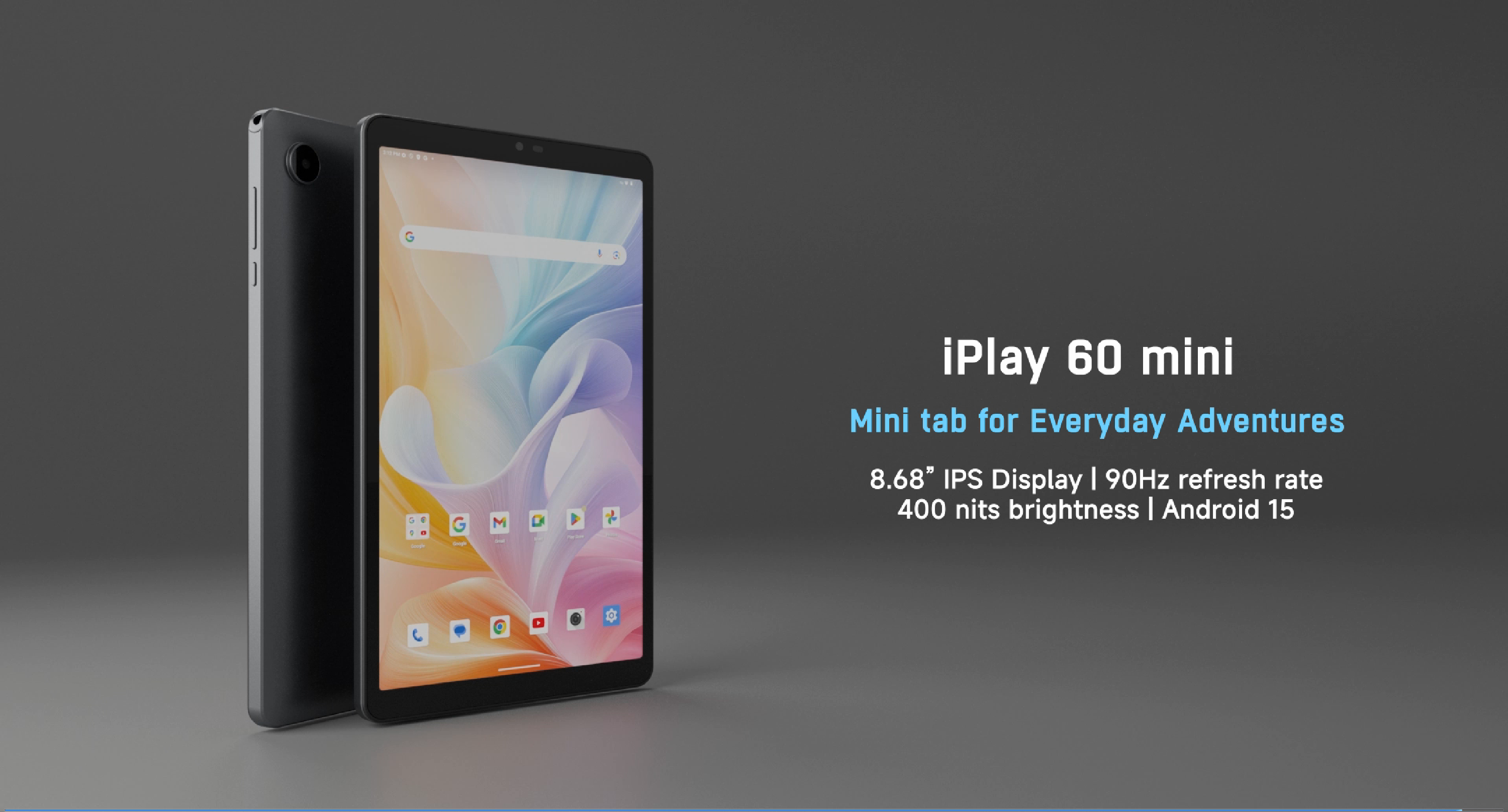 ALLDOCUBE iPlay 60 Mini Tablette 8 Pouces, Android 15, Allwinner