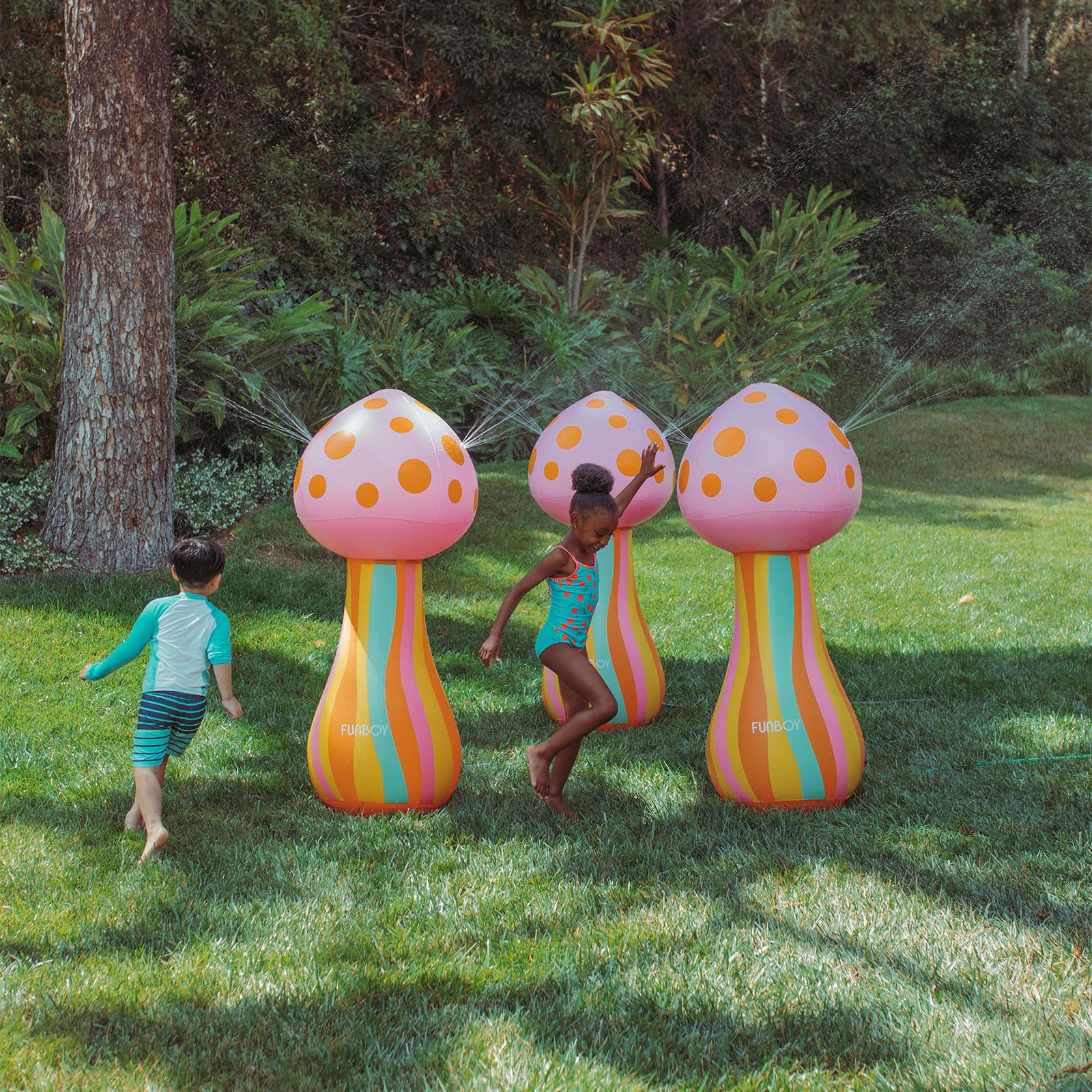 Amazon.com : FUNBOY 5FT Tall Giant Mushroom Kids Backyard