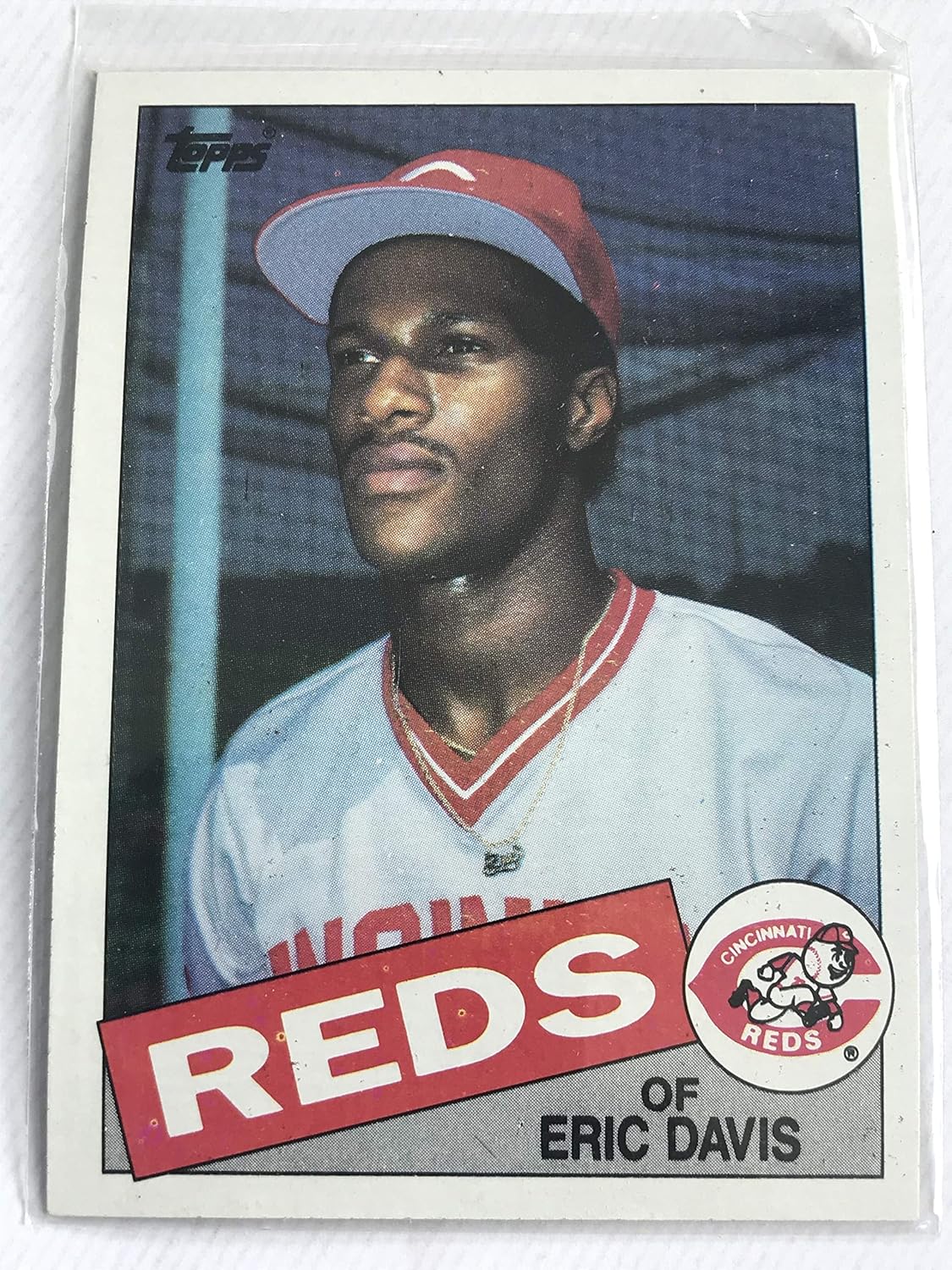 1985 Topps #627 Eric Davis ROOKIE NM/M (Near Mint/Mint) Thumbnail