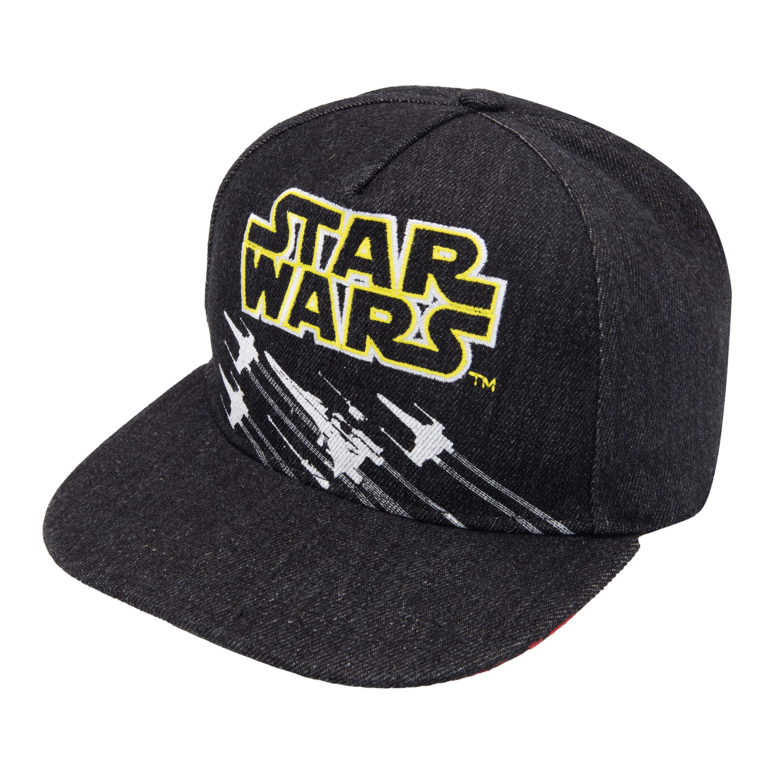 Star Wars Baseballkappe, klassisch, gesticktes Logo, flache Krempe, Jungen, Jugend