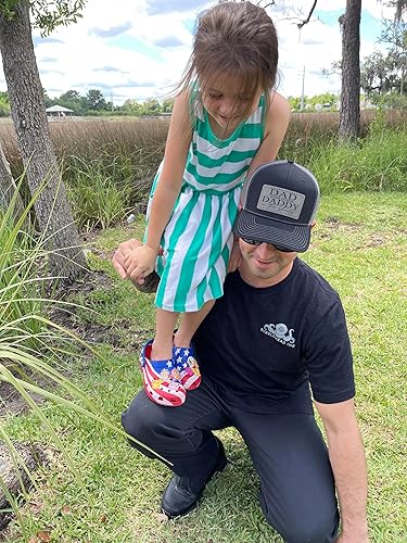 Miniatura 6 de Dad In The Streets Daddy In The Sheets Hat Mens Funny Dad Baseball Cap (CharcoalBlk with Rawhide Patch)