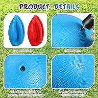 Vista 7 de Macarrie 30 pelotas de patio de recreo de 6 pulgadas para niños y adultos, coloridas pelotas inflables de mano, fútbol, baloncesto, balonmano