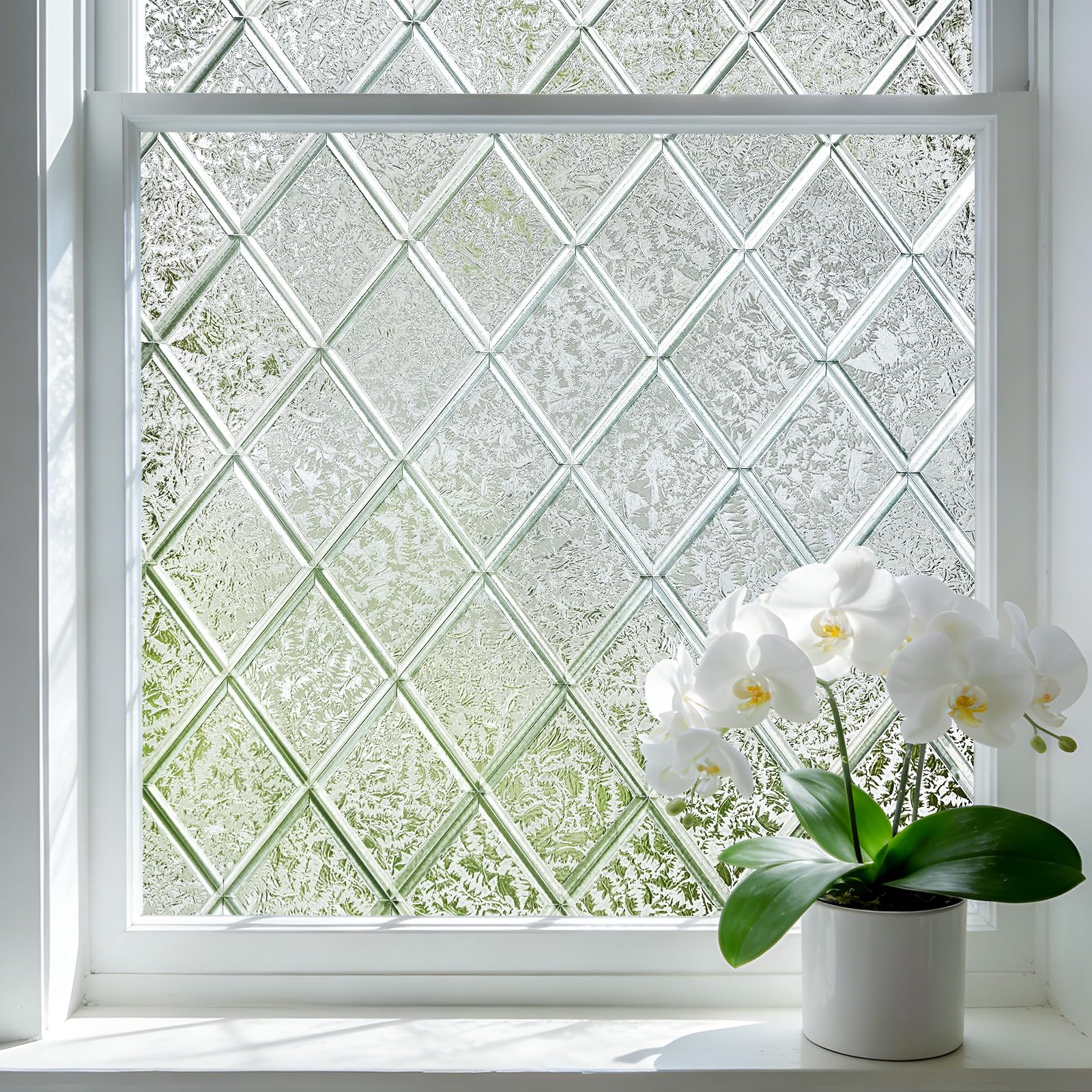 Lifetree Frosted Window Film Privacy, 115 x 200cm
