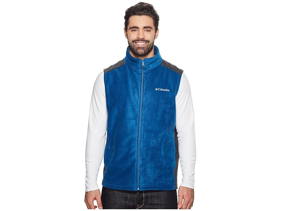 

Columbia Big Tall Steens Mountaintm Vest (Marine Blue/Charcoal Heather) Men's Vest