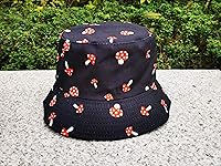 Vista 4 de Sombrero de pescador reversible de doble cara con estampado unisex