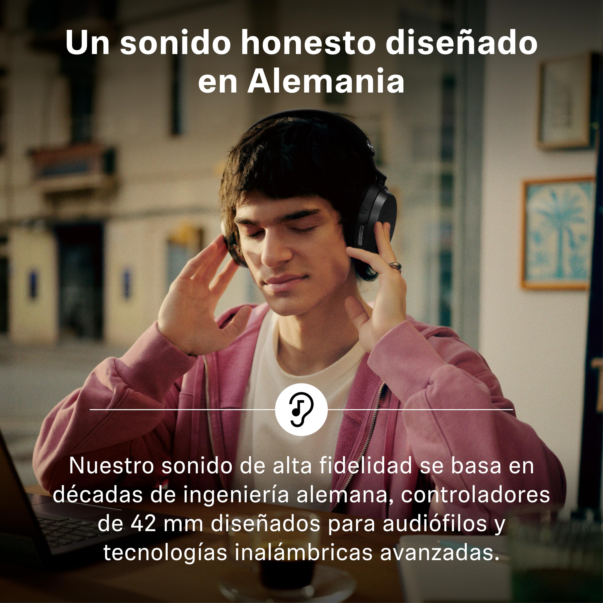 Sennheiser Momentum 5 Auriculares Inalámbricos con cancelación de Ruido