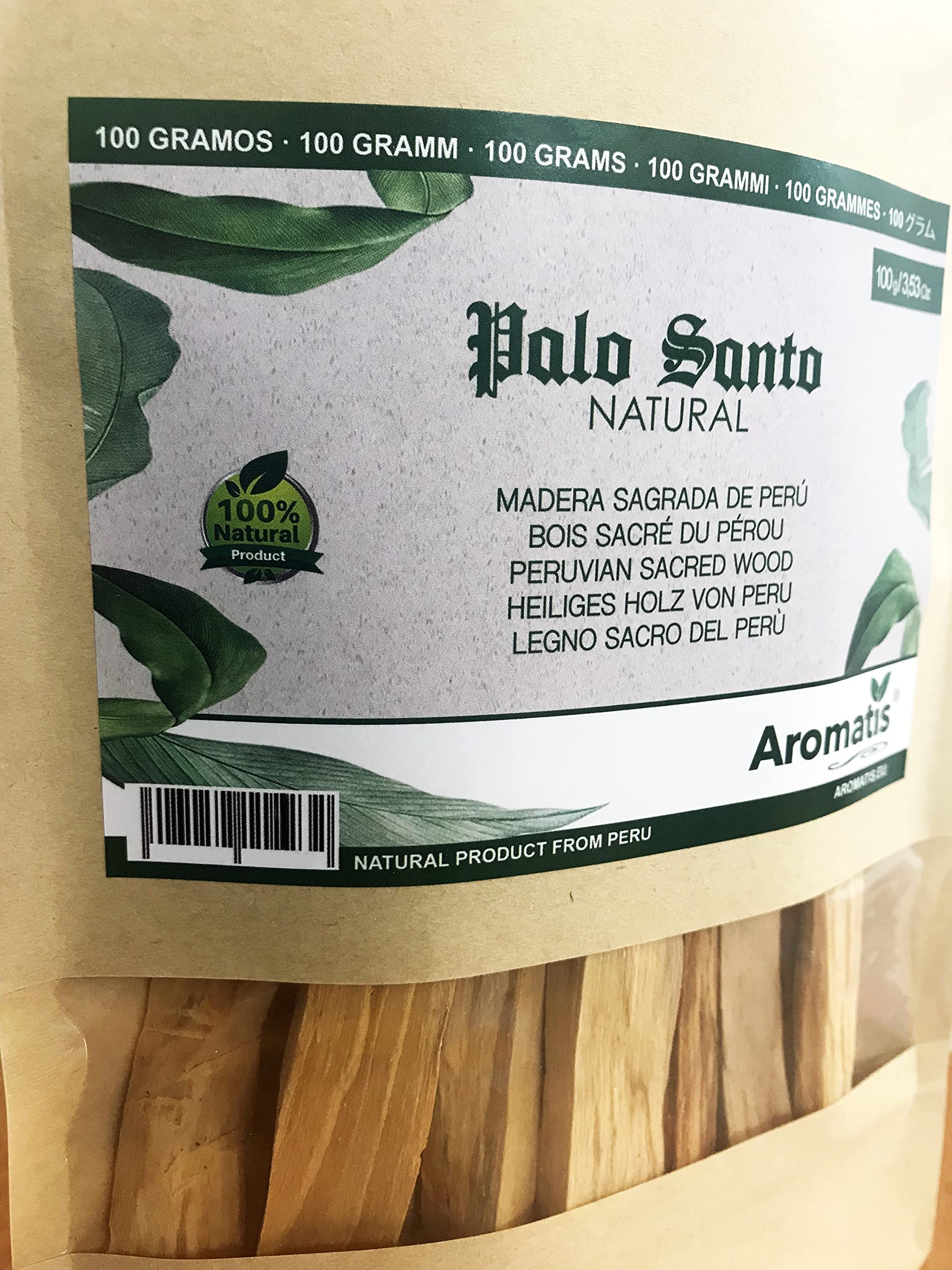 Palo Santo - 100g - Ca. 8-11 Sticks - Aus Peru - Premium Qualität - TOP Duft