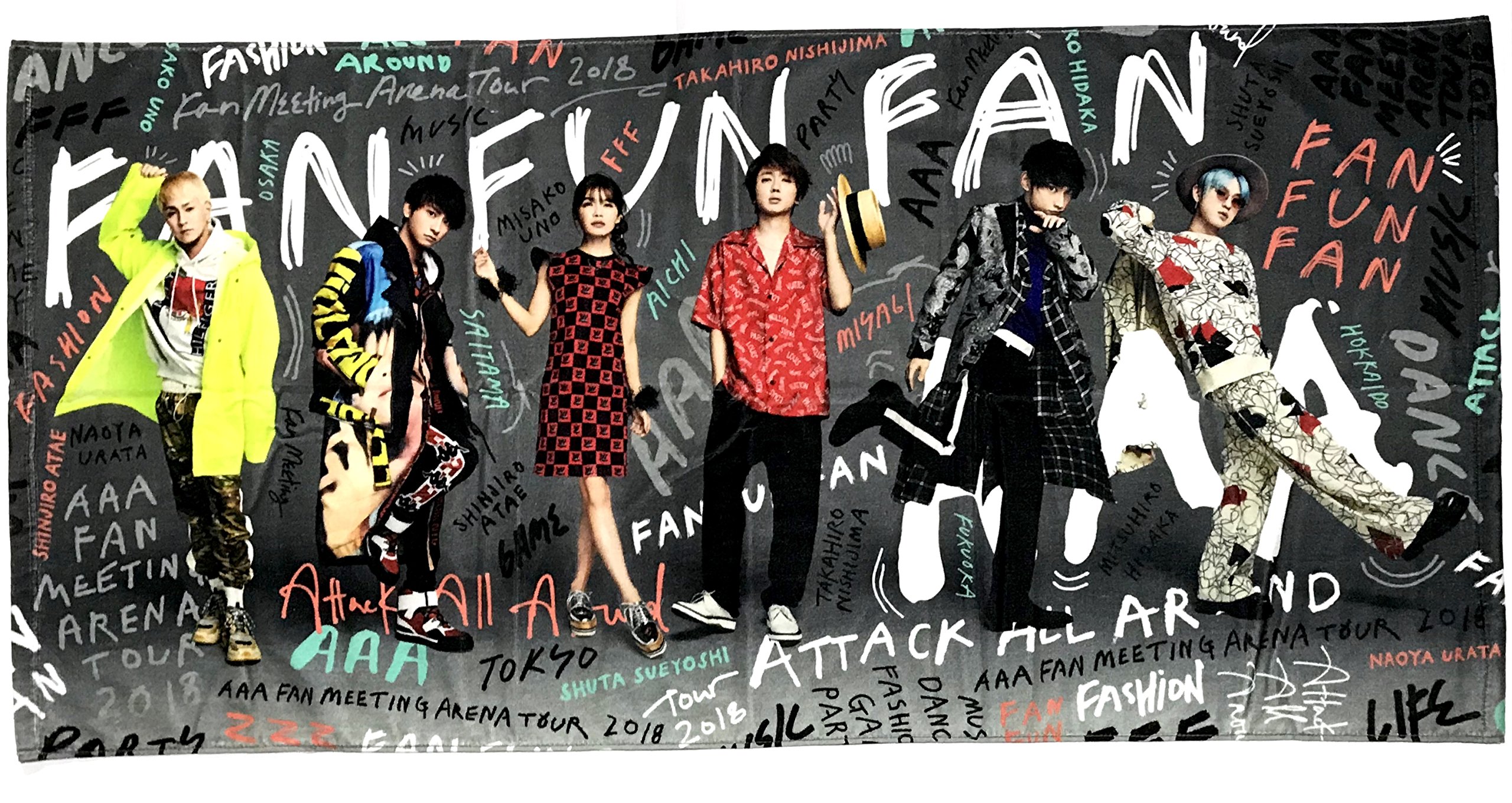Amazon｜AAA FAN MEETING ARENA TOUR 2018～FAN FUN FAN～ 公式グッズ 