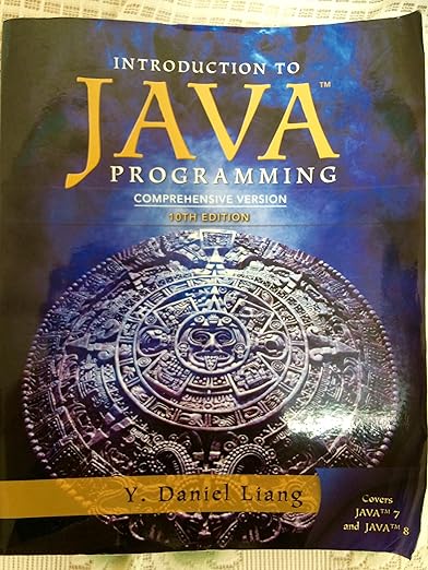 Introduction to Java Programming, Comprehensive Version plus MyLab ...