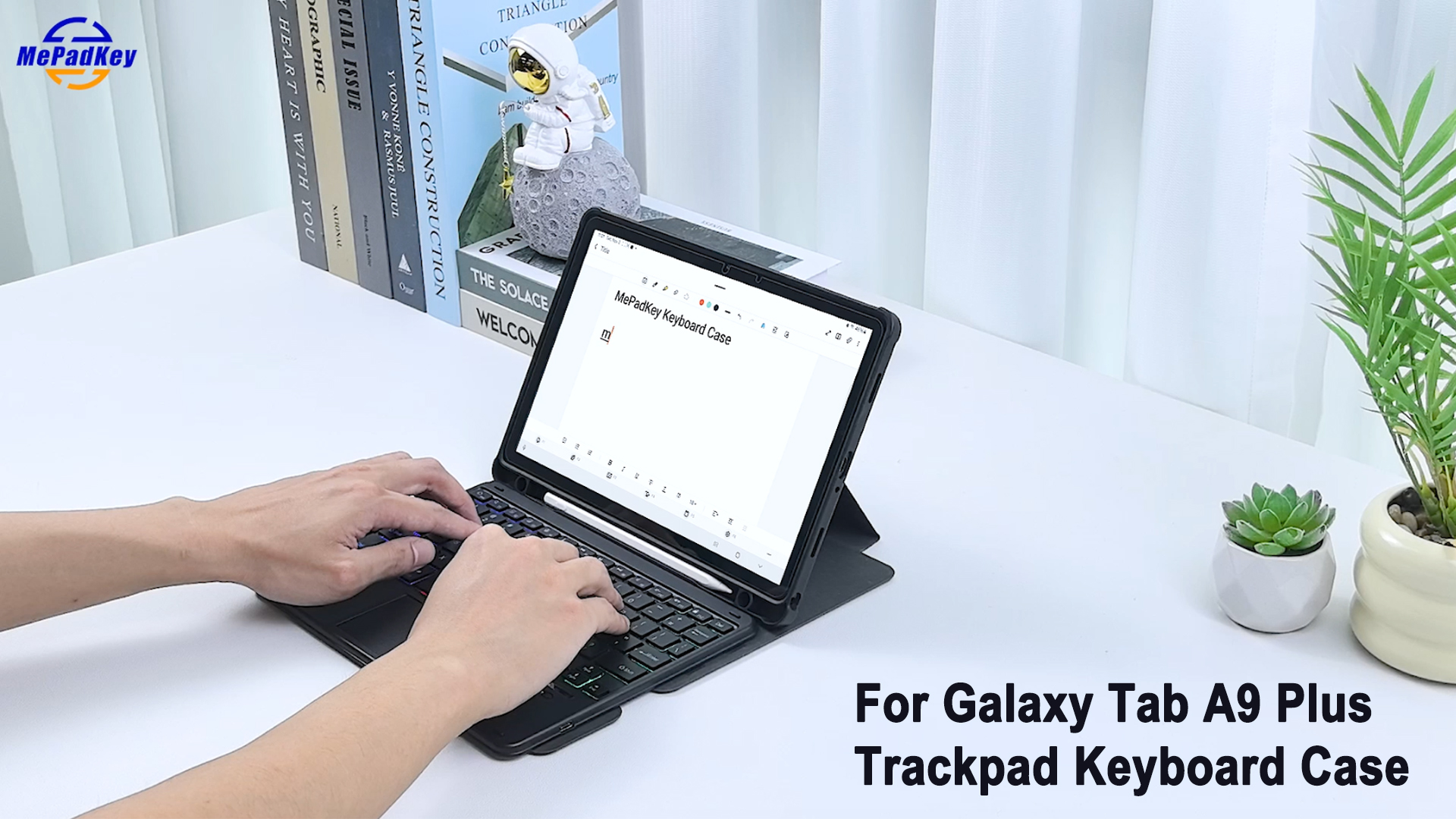 Amazon.com: MePadKey Touchpad Keyboard Case for Samsung Galaxy Tab
