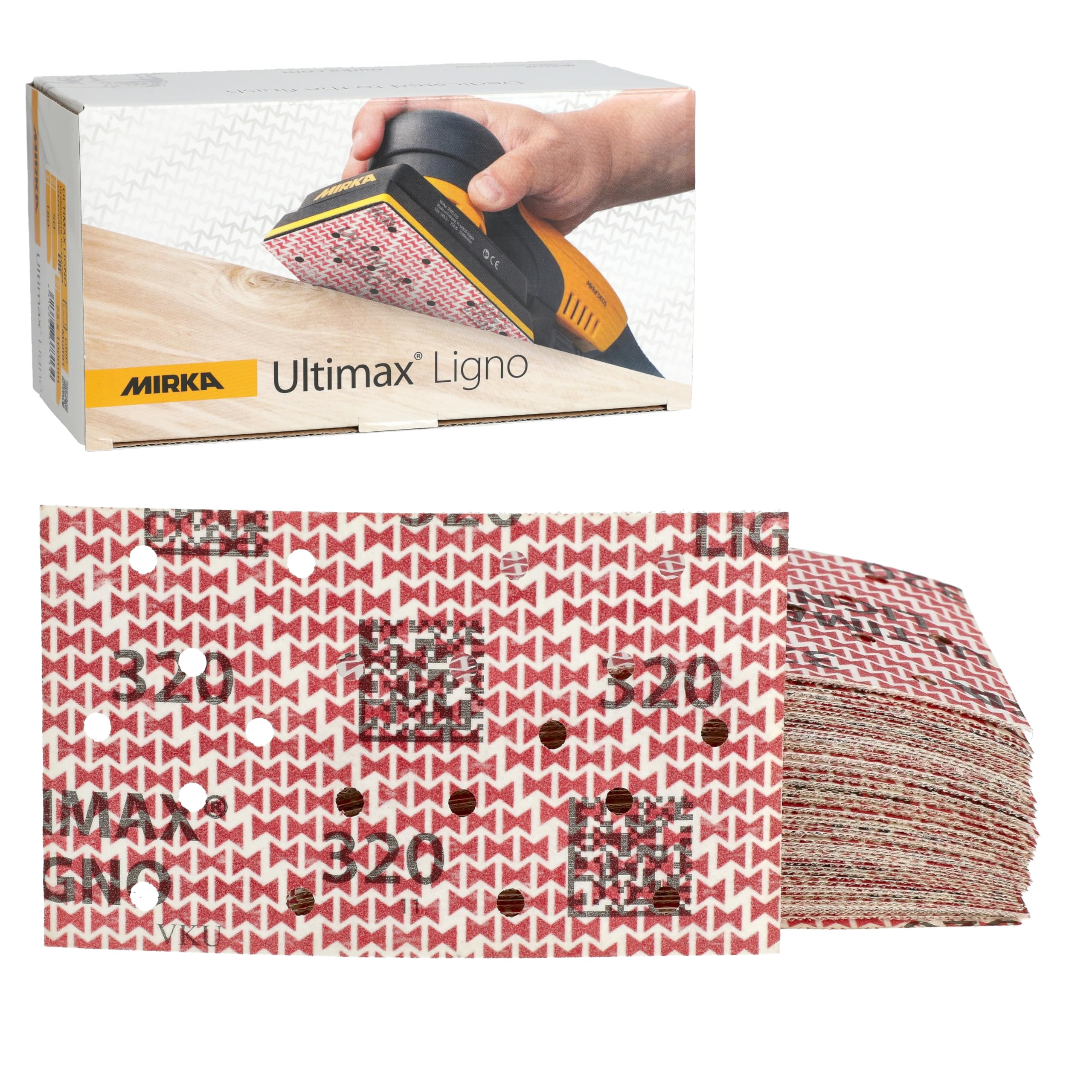 Mirka Ultimax Ligno sandpaper 81x133mm, grain P320
