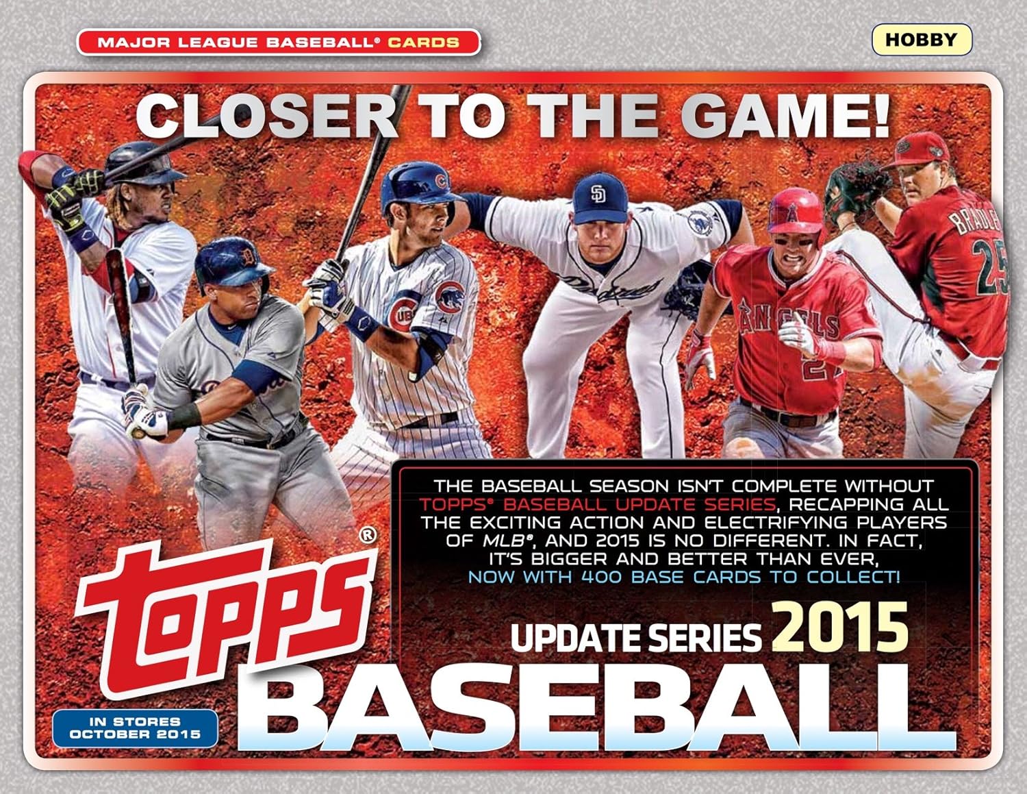 2015 Topps Update Baseball Complete Base Set