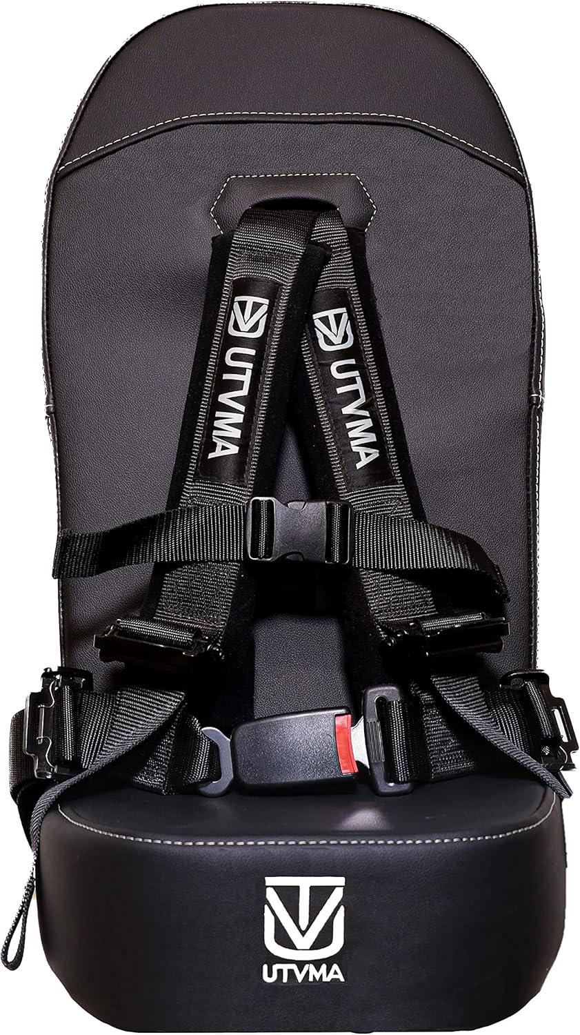 Front Bump Seat compatible with Yamaha Wolverine X2/X4 | Rmax2/Rmax4 | Jump Seat | Center Seat | Added Seating | Middle Seat with 4-Point Harness