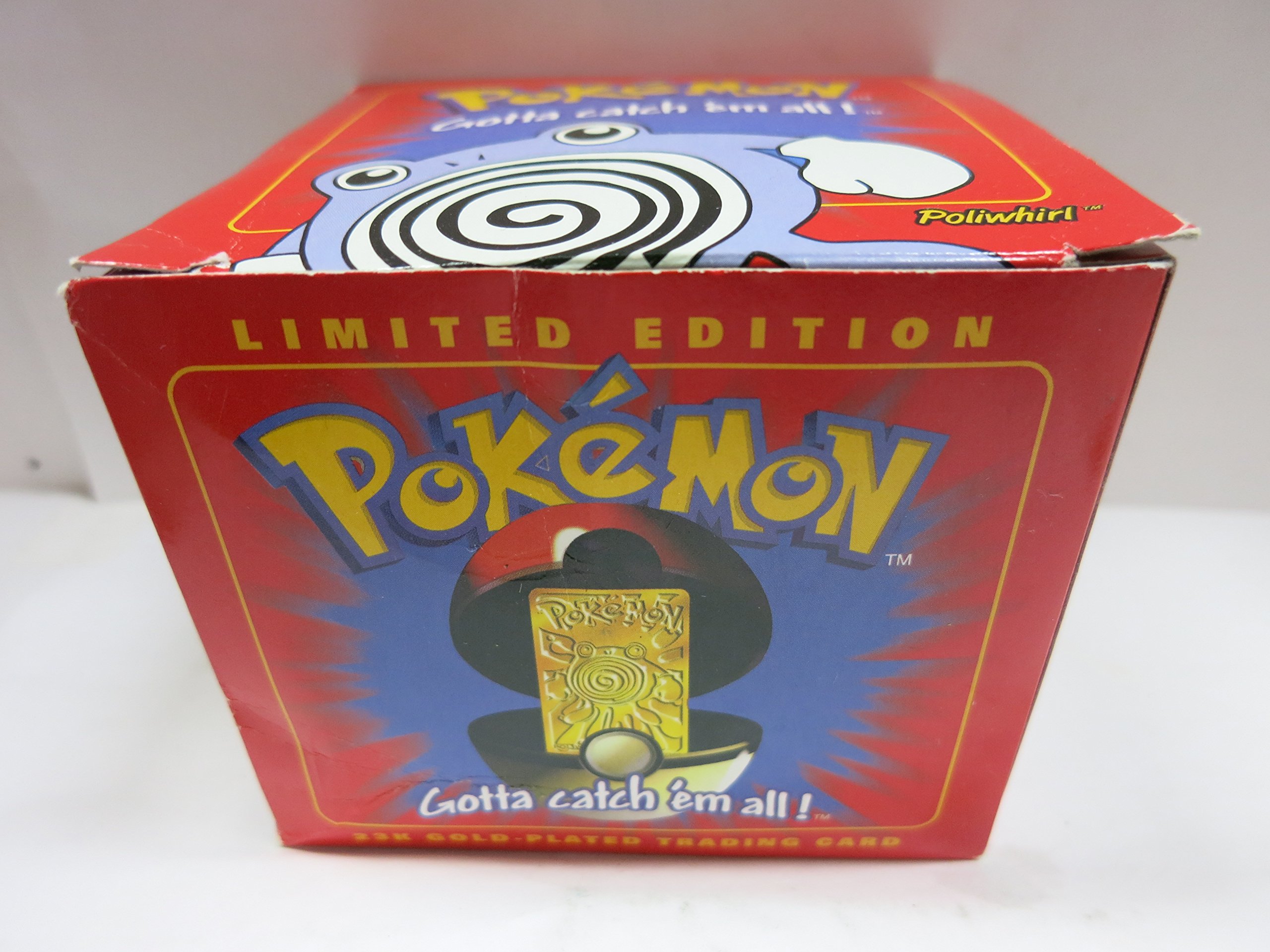Amazon.com: POKE'MON 23K GOLD-PLATED TRADING CARD POLIWHIRL : Everything  Else