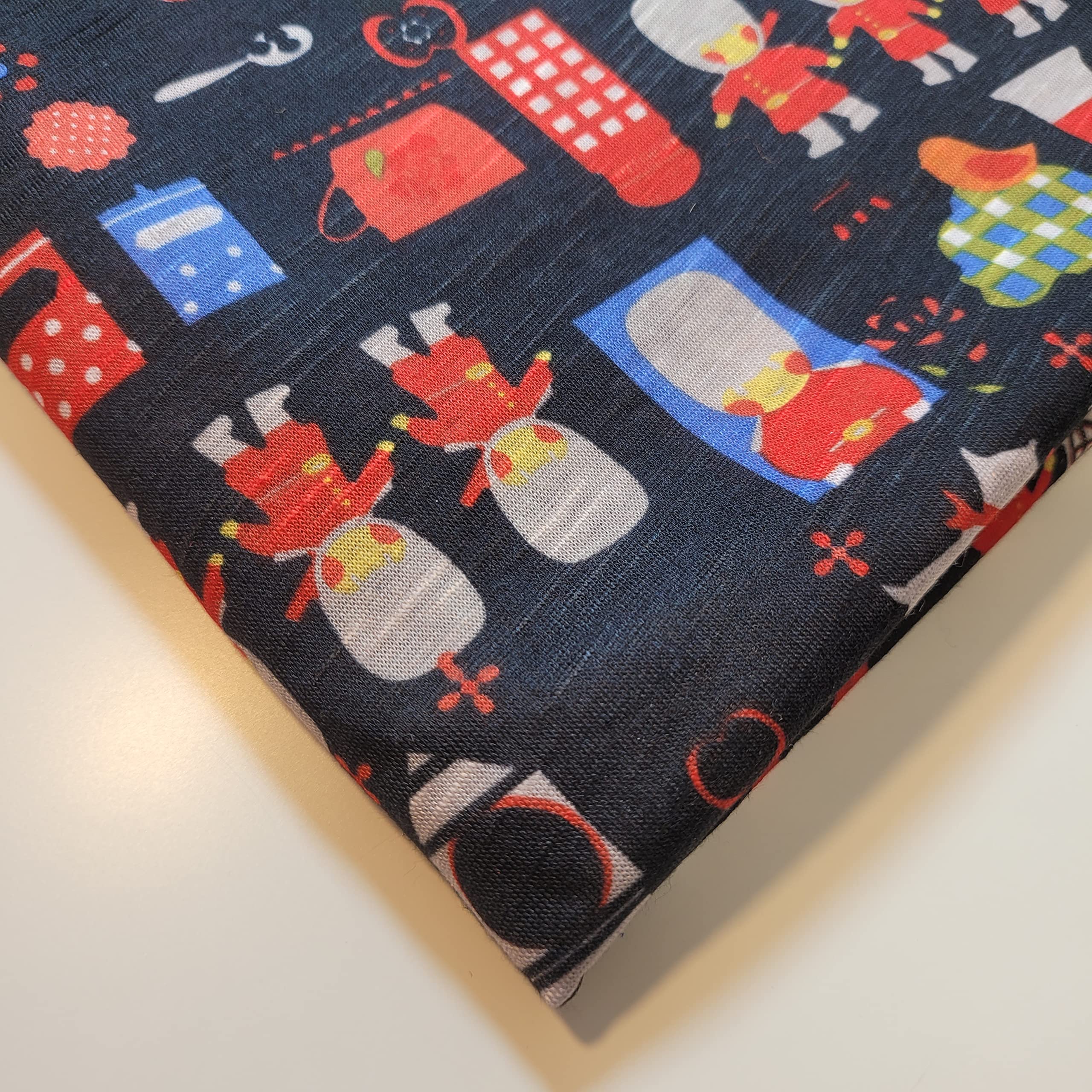 Soft Printed Cotton Jersey Stretch Knit Fabric - Ideal for T-Shirts, Babywear, Dressmaking & Crafts, London Tour, Meter - Image 3