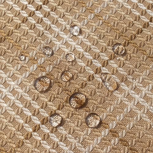 Miniatura 2 de Kevin Textile - Juego de 2 fundas de almohada decorativas para exteriores, impermeables, para jardín, patio, tienda de campaña, sofá, de 12 x 20