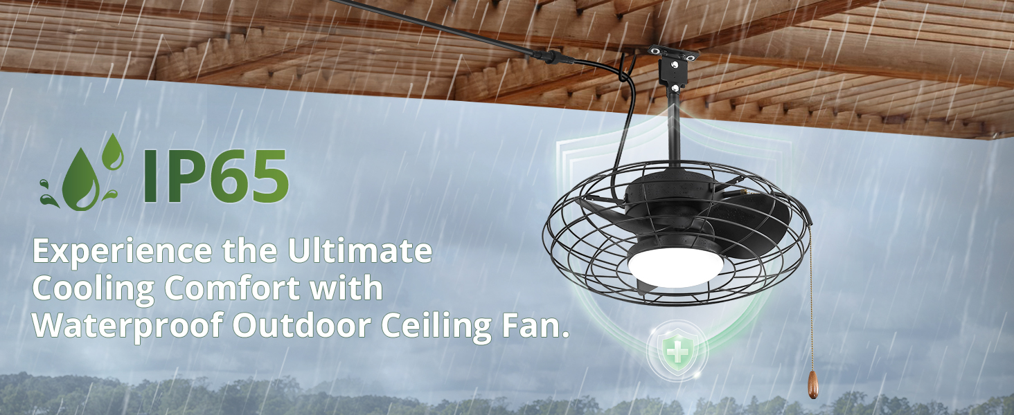 Gliztech 50CM Ventilatore da Soffitto Esterno, 20000mAh Lampadario con Pale con Batteria, Ventilatore Campeggio Rimovibile con Gancio e Telecomando per Gazebo, Terrazza, Tenda
