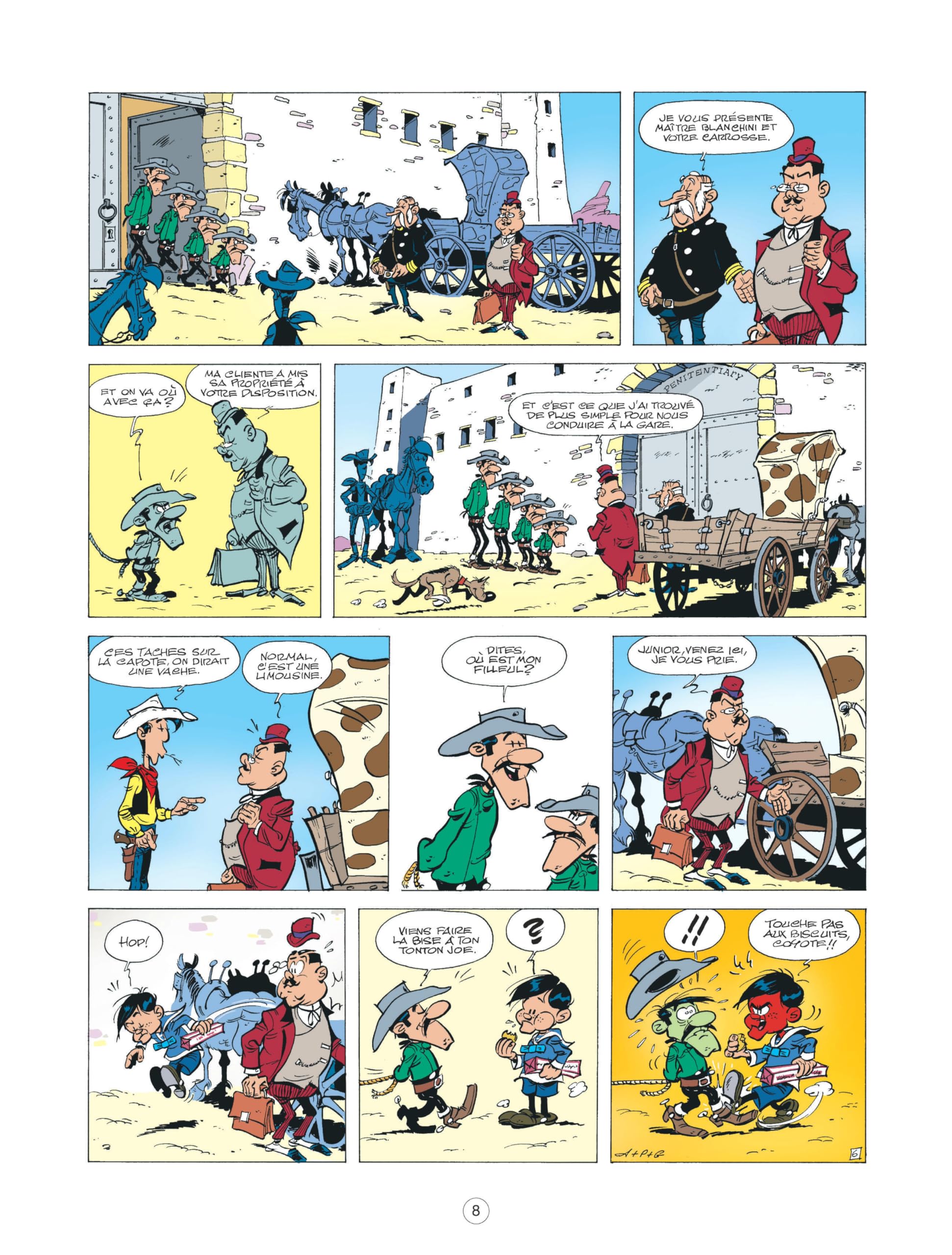 Les Aventures de Lucky Luke d'apr�s Morris - Tome 6 - Les Tontons Dalton Gerra Laurent; Pessis Jacques and Achd� - PT06