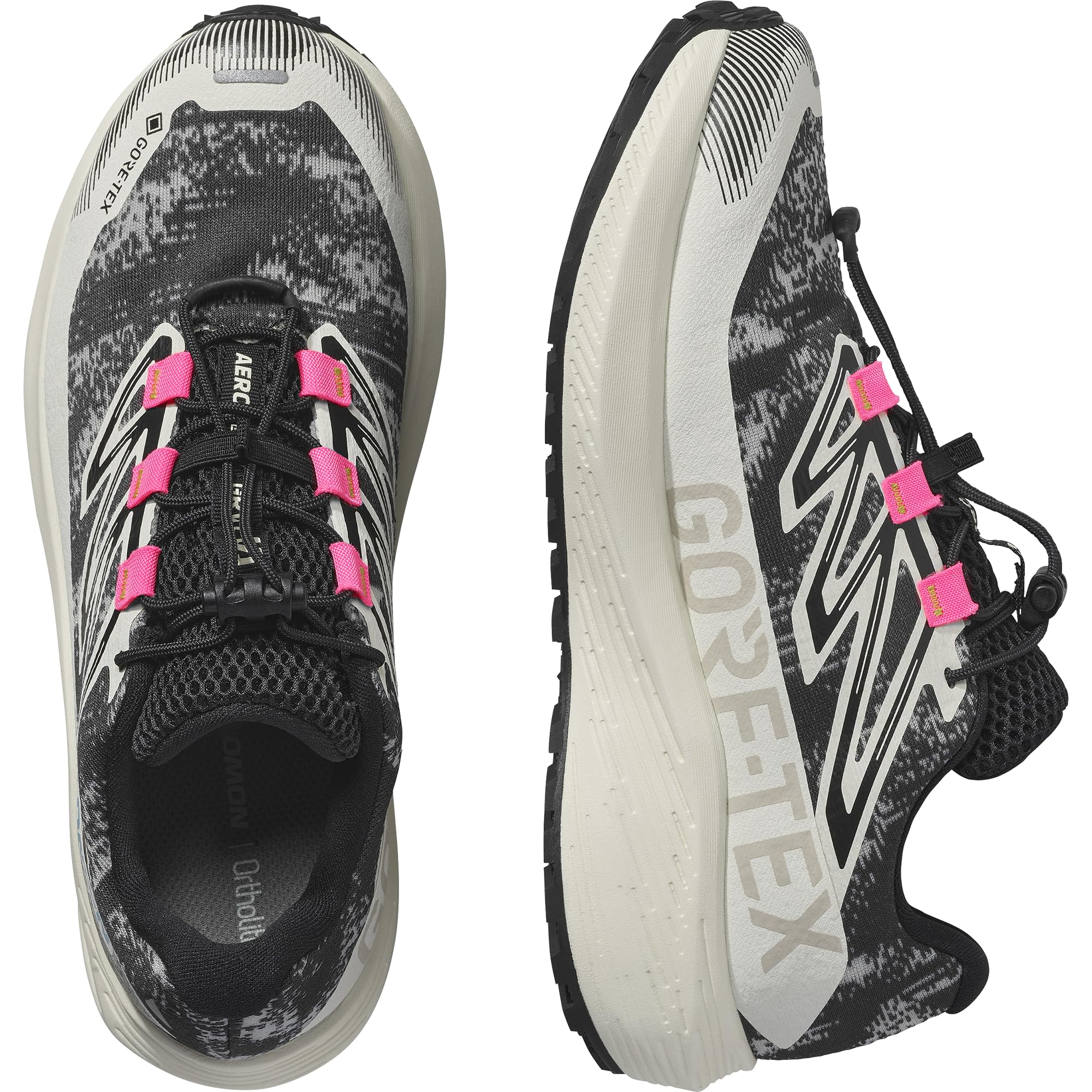 Salomon Aero Flow GRVL Gore-Tex Impermeables Zapatillas de Running Gravel para Mujer