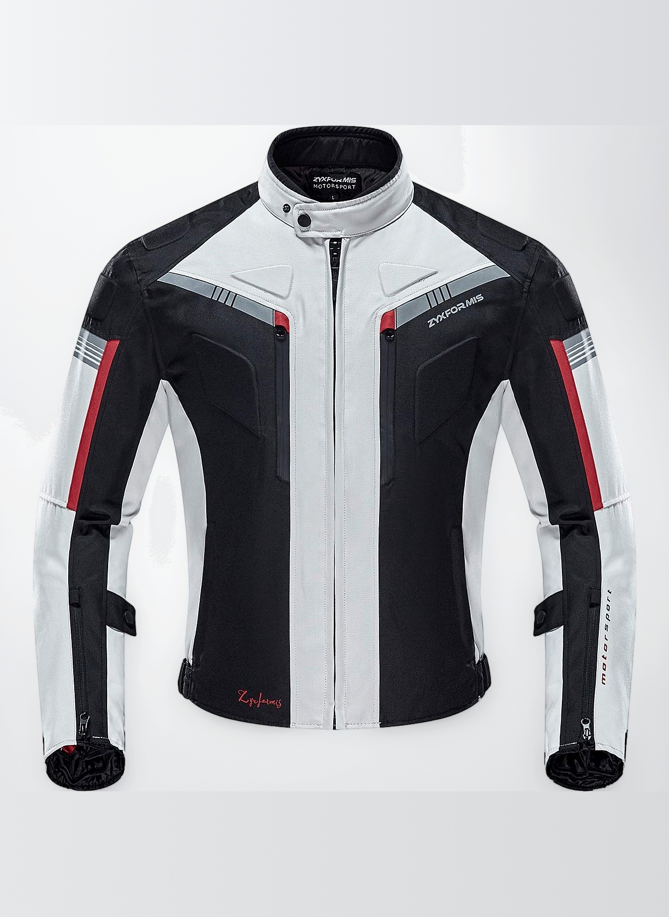 Zyxformis Motorcycle Jacket Motorbike Biker Waterproof Jackets Windproof Full Body Protective Gear Armoured Autumn Summer Winter for Men