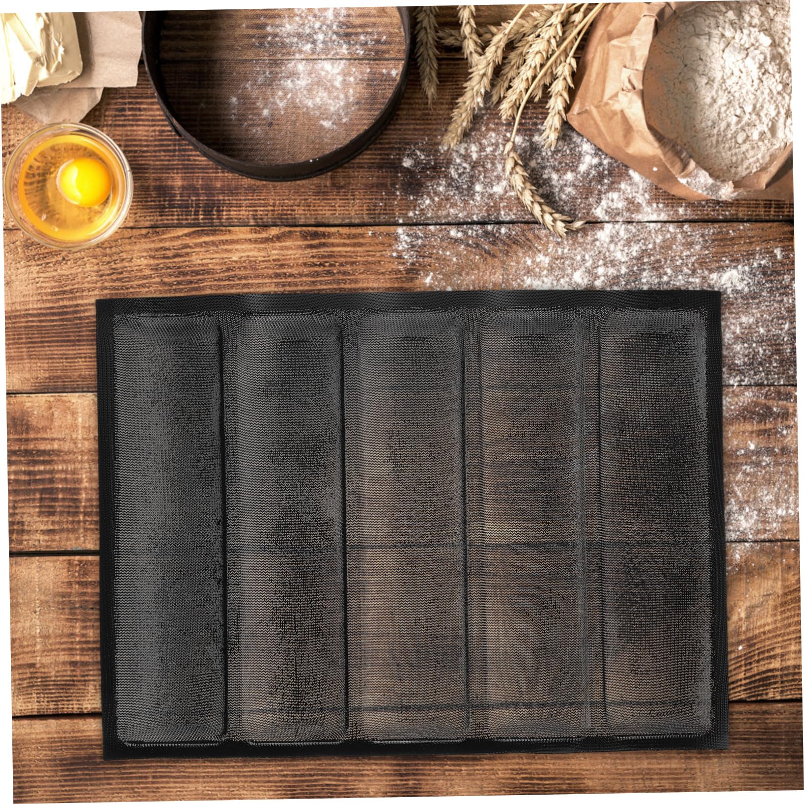 Cabilock French Bread Baking Pan Silicone Bread Loaf Pan Nonstick Perfect for Home Professional Baking