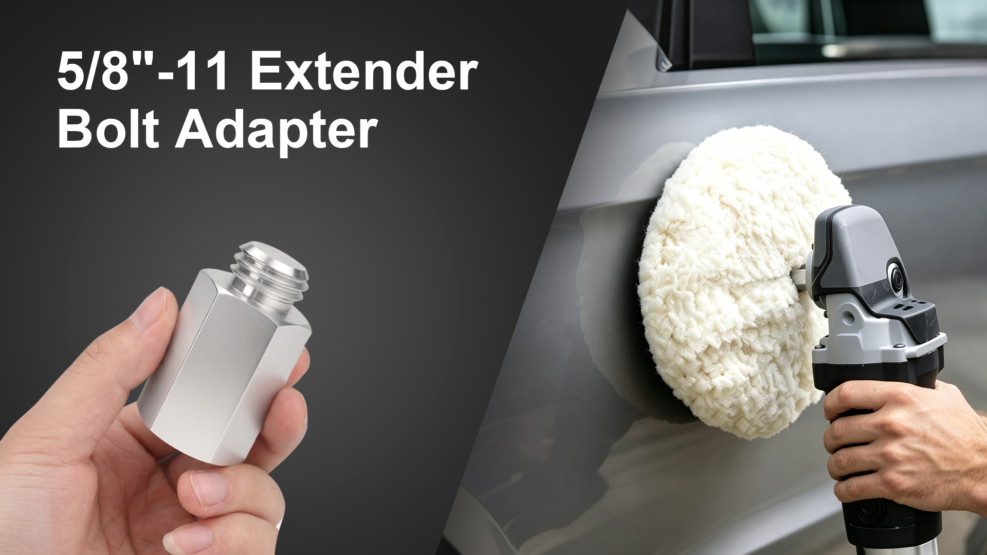Image of 5 /8 inch-11 Extender Bolt Adapter for Double-Sided Wool Pads & Rotary Polishers