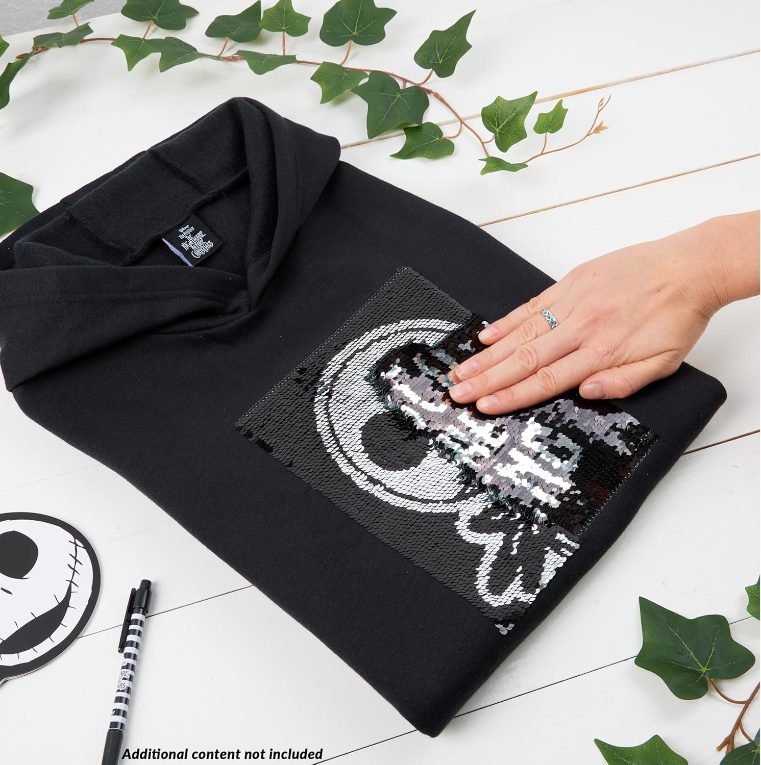 Disney Stitch Hoodie for Girls Teens, Soft Hooded Sweatshirt with Reversible Sequin Design, Gift for Boys and Girls - Image 2