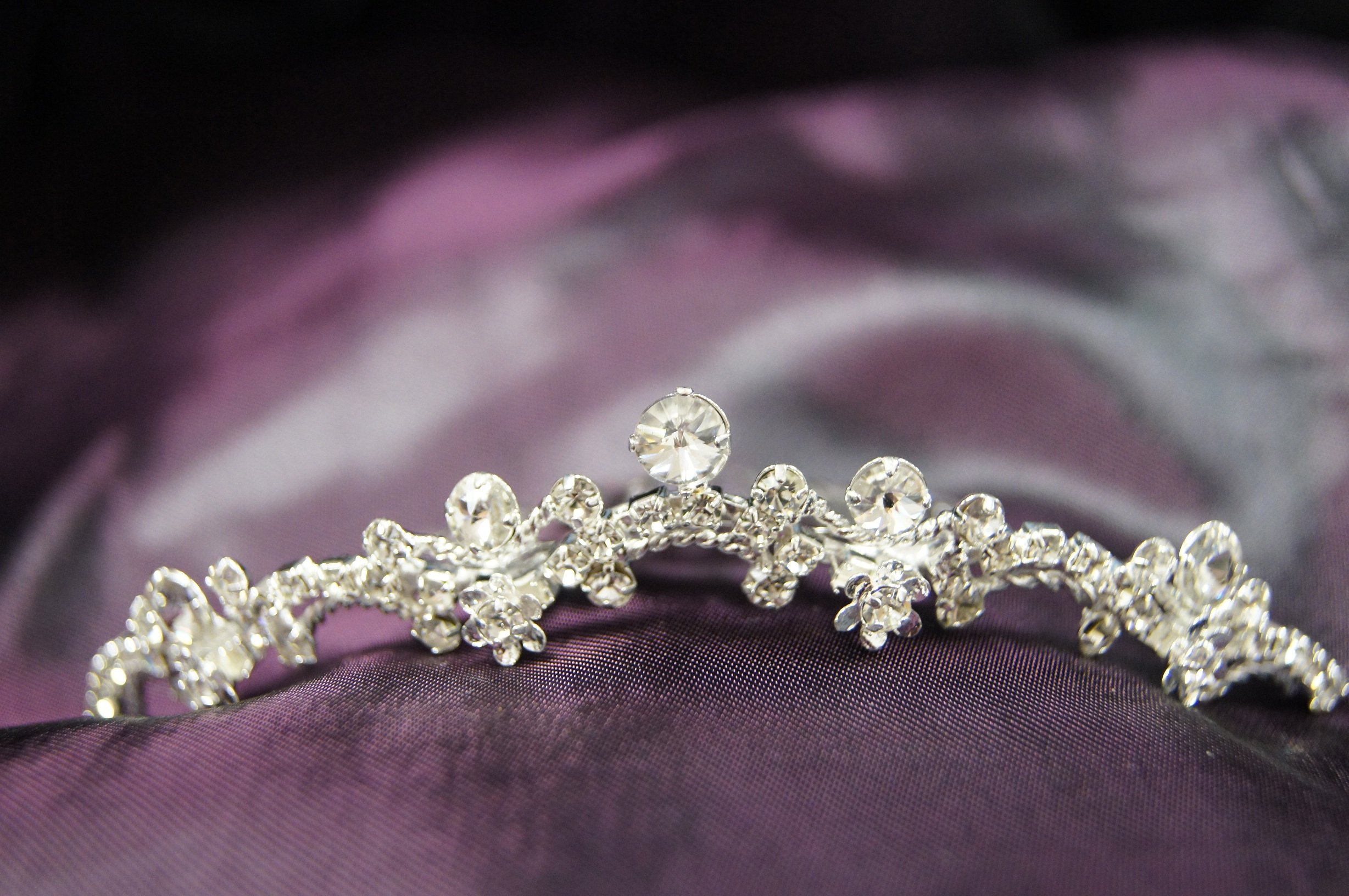 Exquisite Bridal Tiara Hair Comb from Saks 5th Ave Tiara Comb of Antiqued Silver Scrolls and Pearls - Cassandra  main image 3