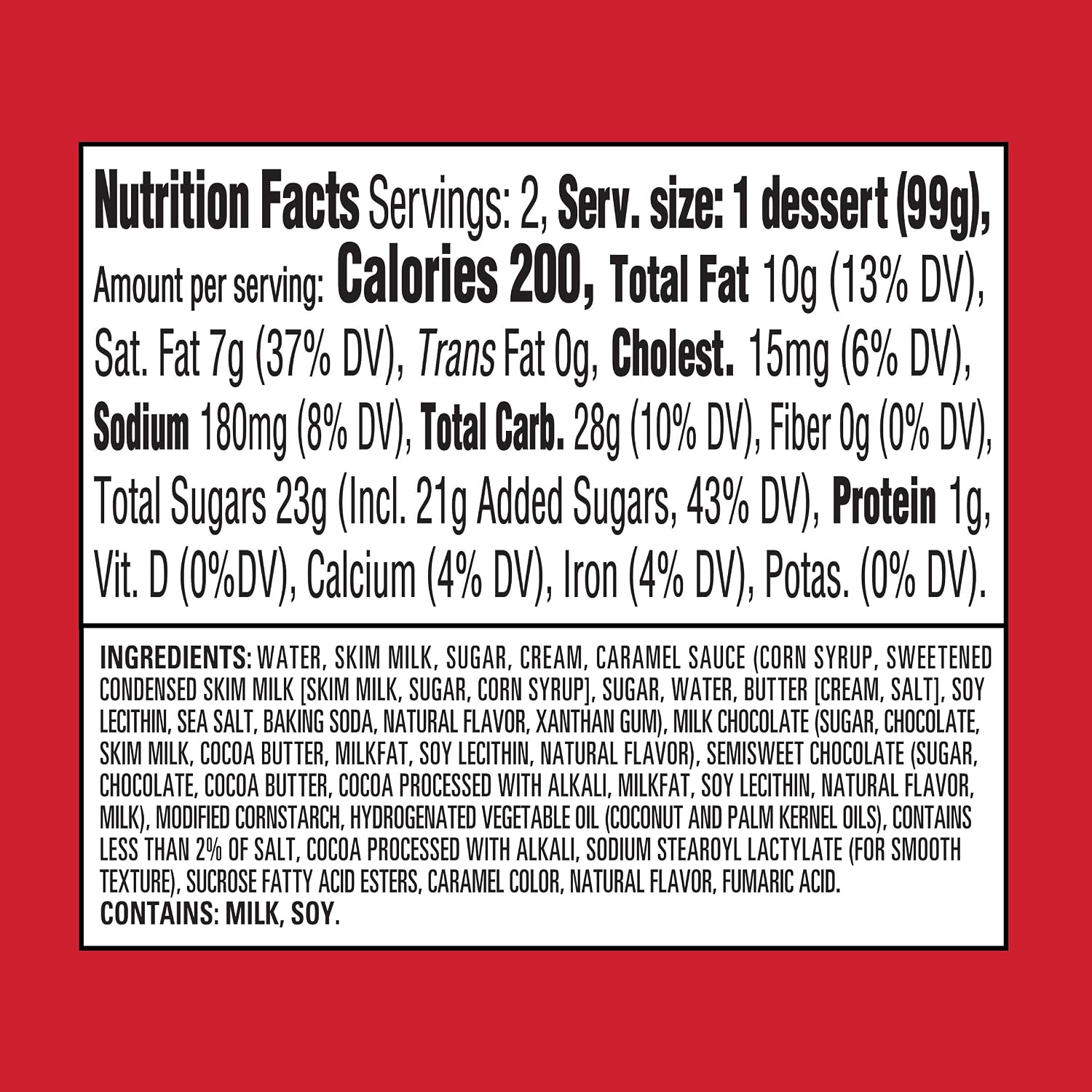 COLLIDERS Layered ROLO Refrigerated Dessert Pudding Cups, 2 ct Pack