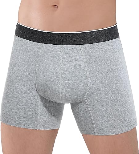 Ropa interior para incontinencia para hombre, lavable, absorbente, de 2.3 onzas, a prueba de fugas, control de la vejiga de próstata, calzoncillos