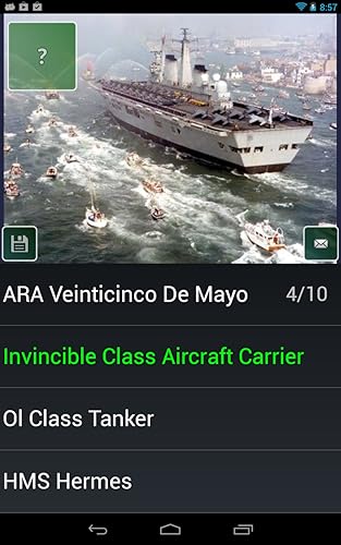 Falklands guerra Trivia Quiz