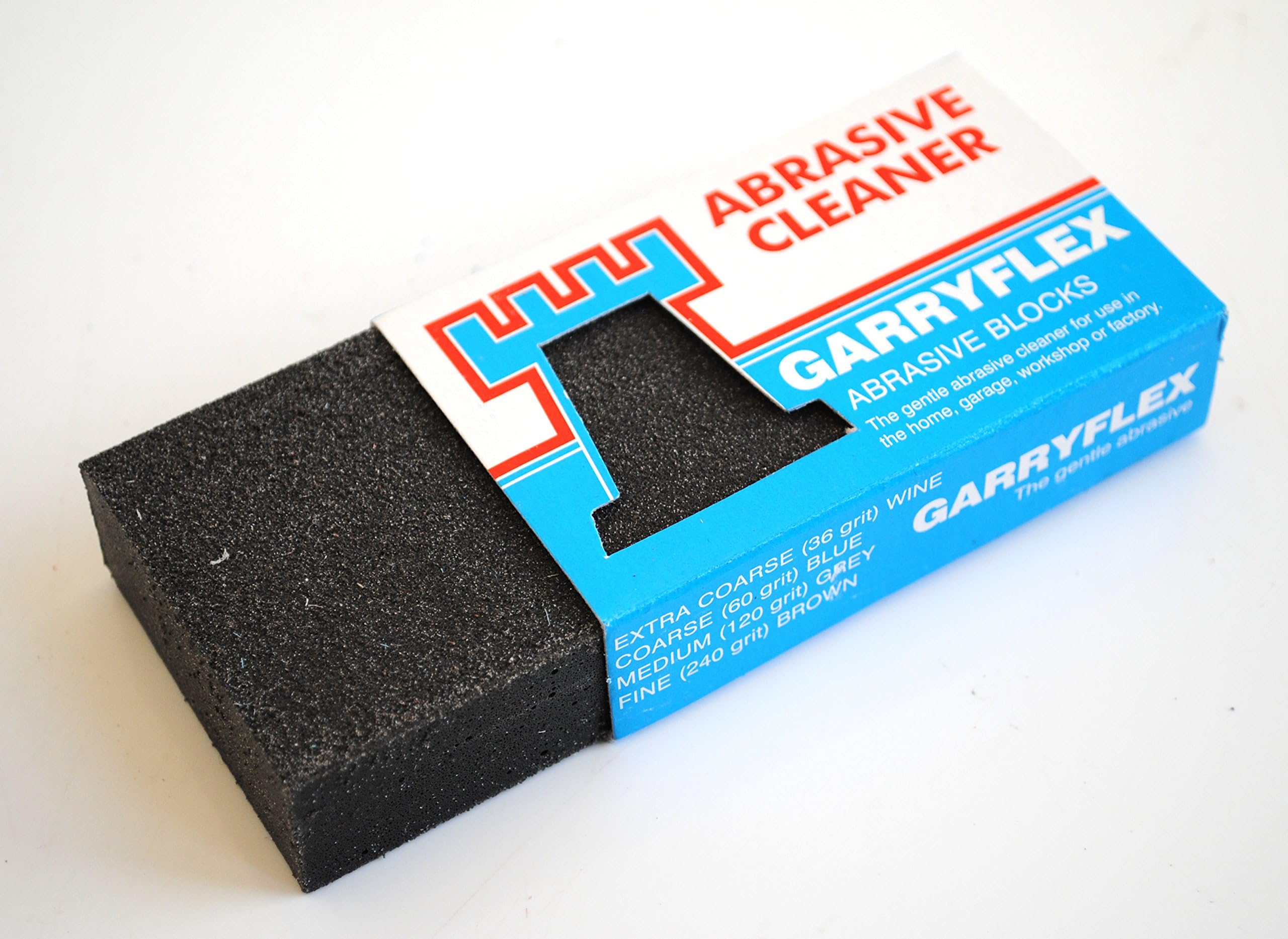 Block 120 Grit Abrasive Track Cleaner. (M0291) Free UK Postage