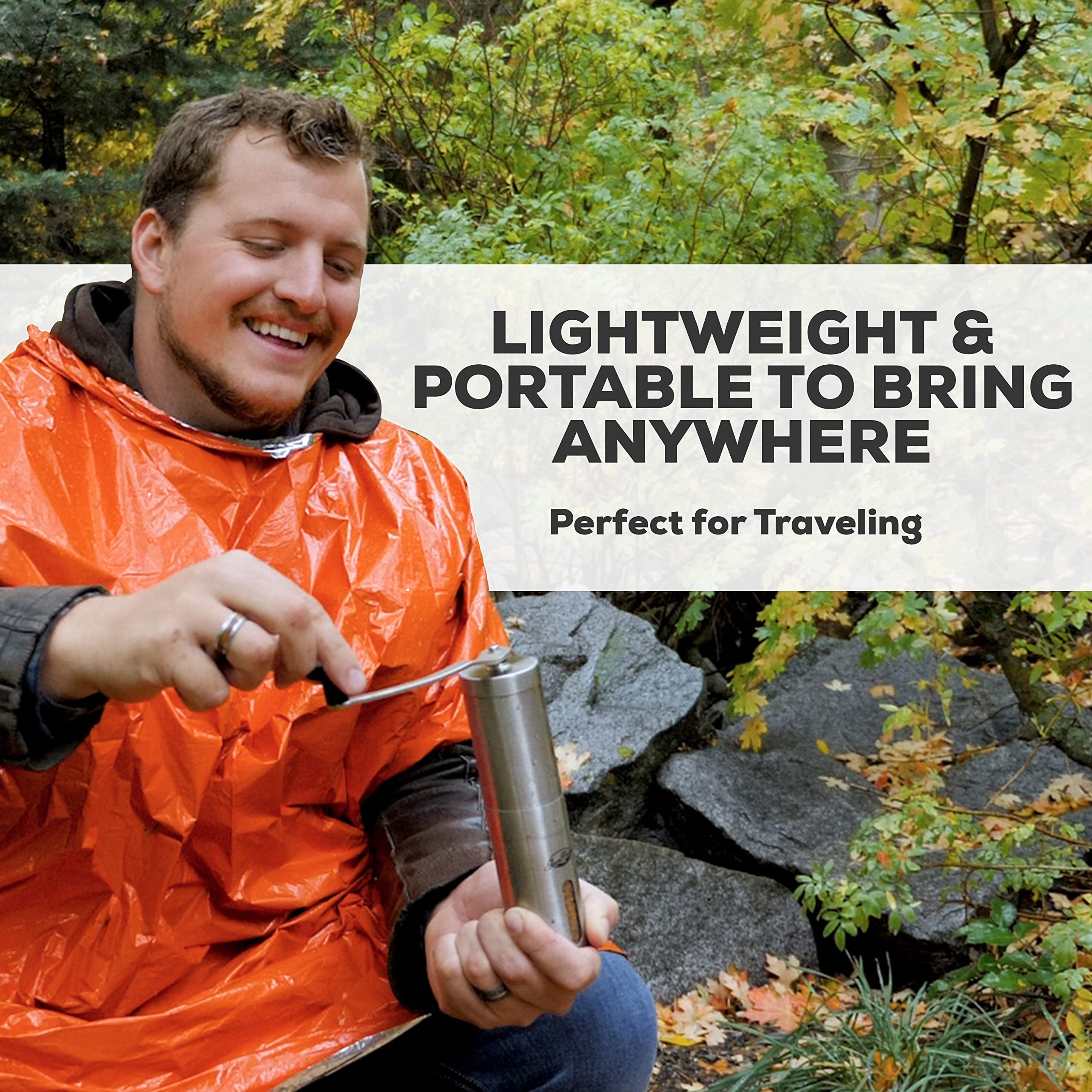 Buy JavaPresse Manual Coffee Bean Grinder with Adjustable Settings