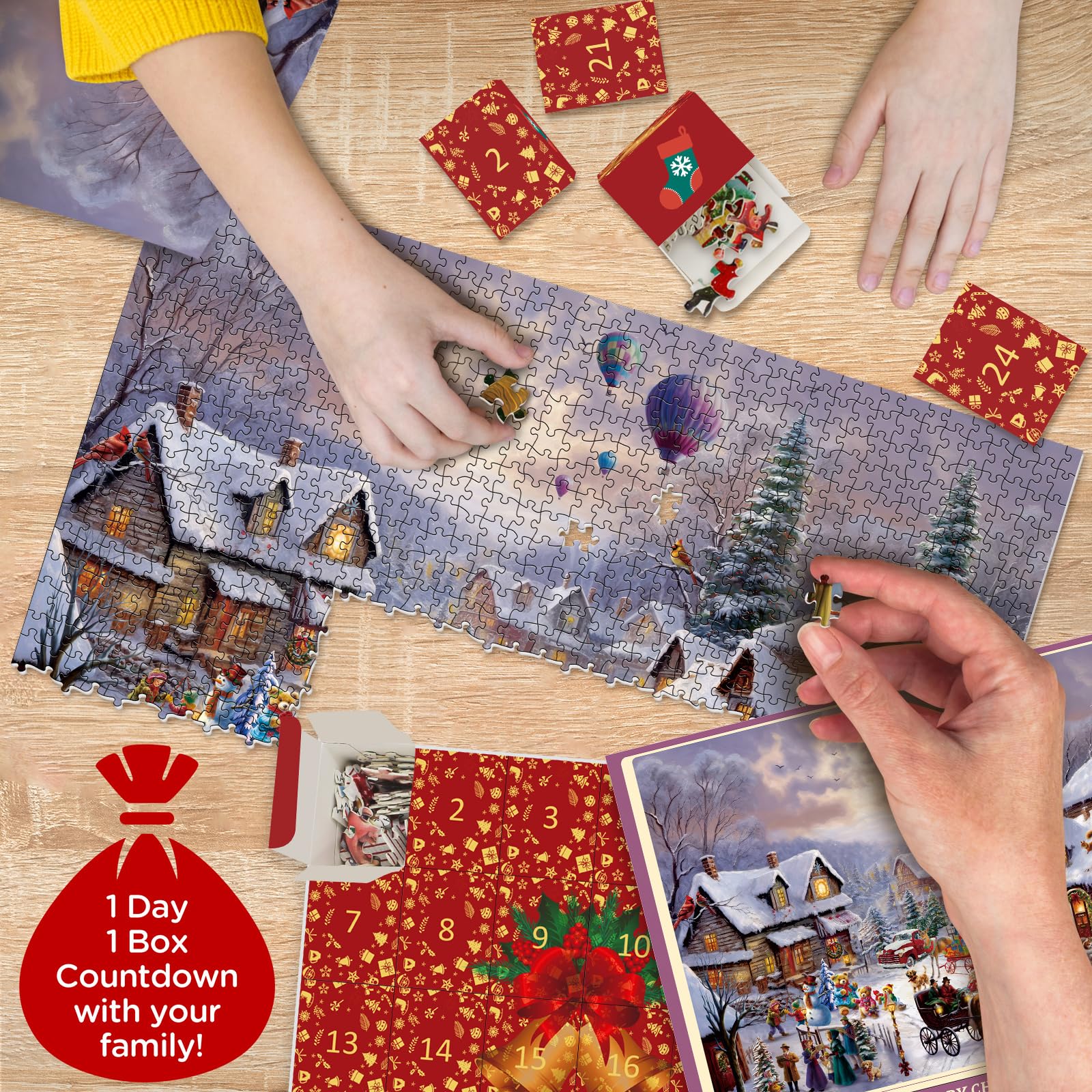 テリー・レドリン　ウィンターワンダーランド　1000ピース　ジグソーパズル テリー・レドリン ウィンターワンダーランド 1000ピース