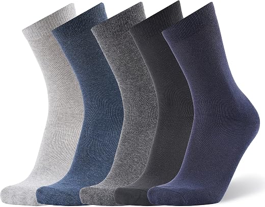 ANCHOR, Cotton Socks for Men Full Length, Pack of 5 Pair Socks