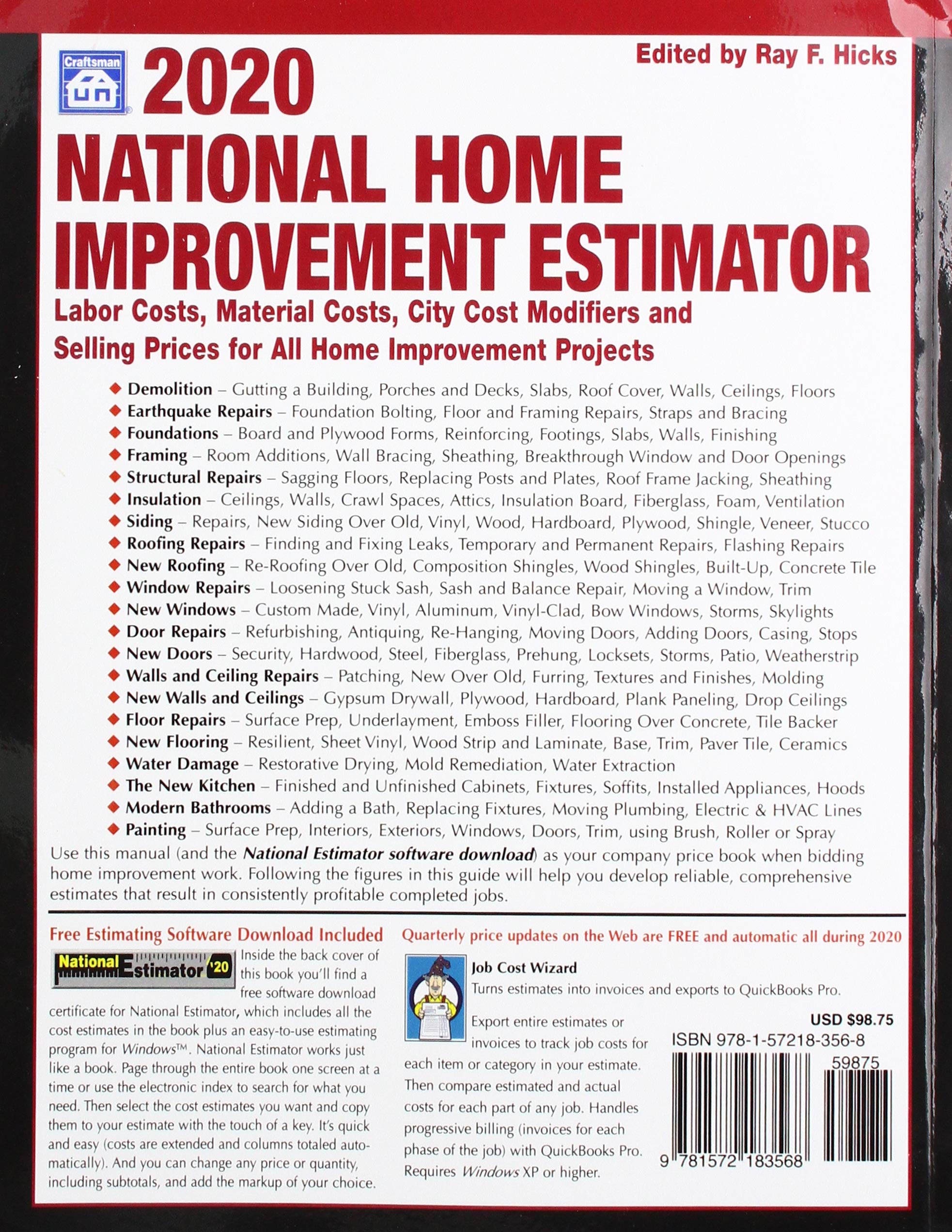 2020 National Home Improvement Estimator