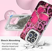 Vista 269 de I-MGAE-IN-AR - Funda diseñada para iPhone 12 y 12 Pro, diseño de mariposa plateada brillante, funda protectora de poliuretano termoplástico, suave