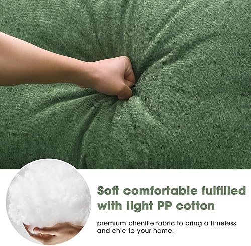 Miniatura 9 de 109 * 68" Modular Sofa Set L-Shape Sectional Sofa Modern Minimalist Style Soft Couch Upholstered Sleeper Sofa for Living Room, Bedroom, Salon, 2 PC