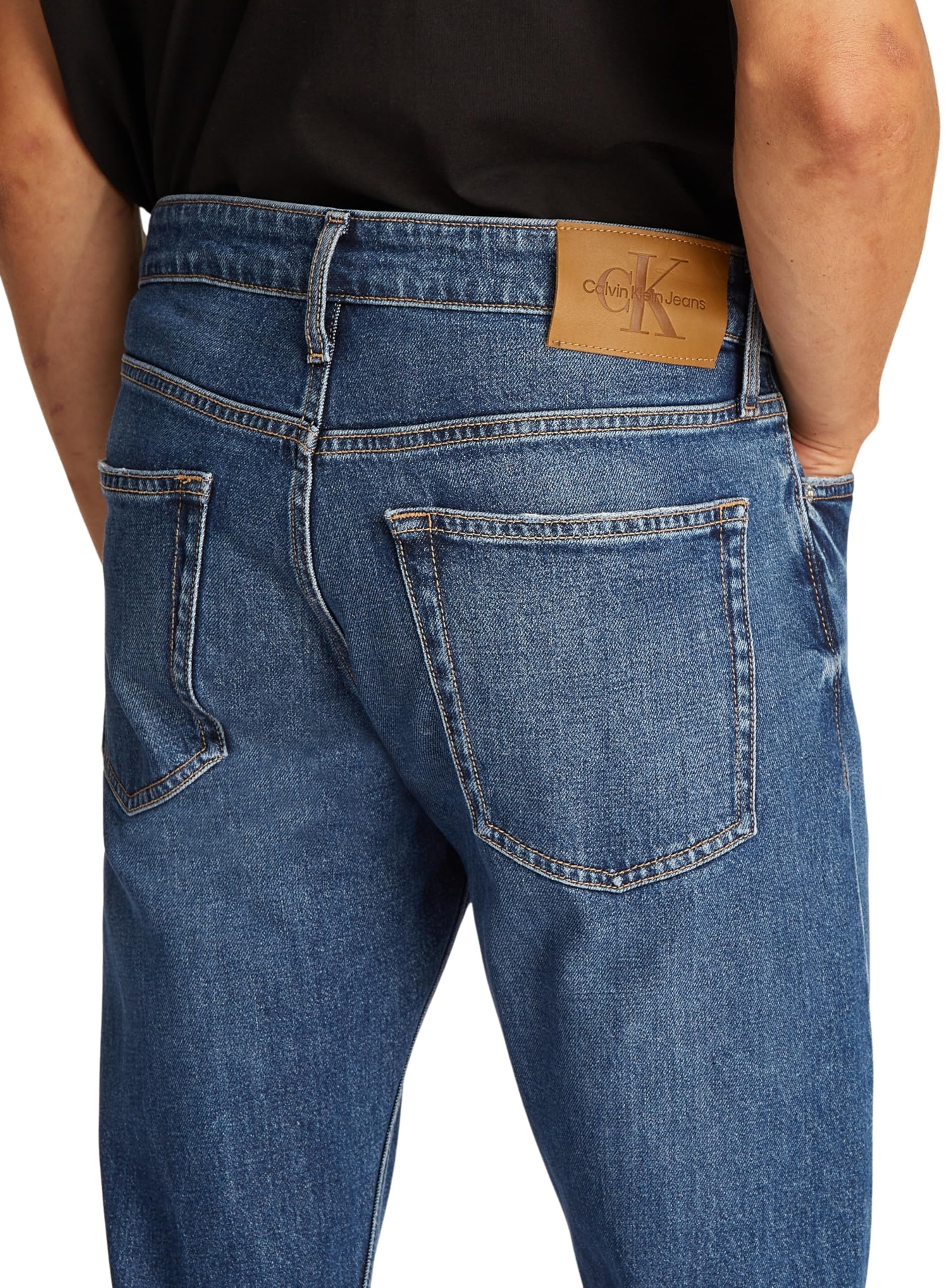 Calvin Klein Vaqueros Hombre Slim elásticos