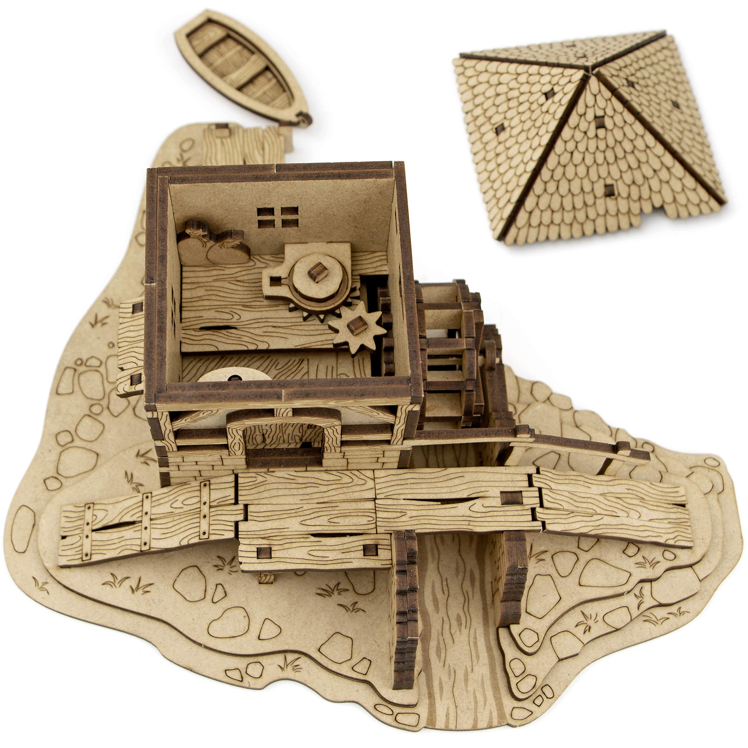Buy TowerRex Wooden Laser Cut Watermill DND Terrain Buildings DND