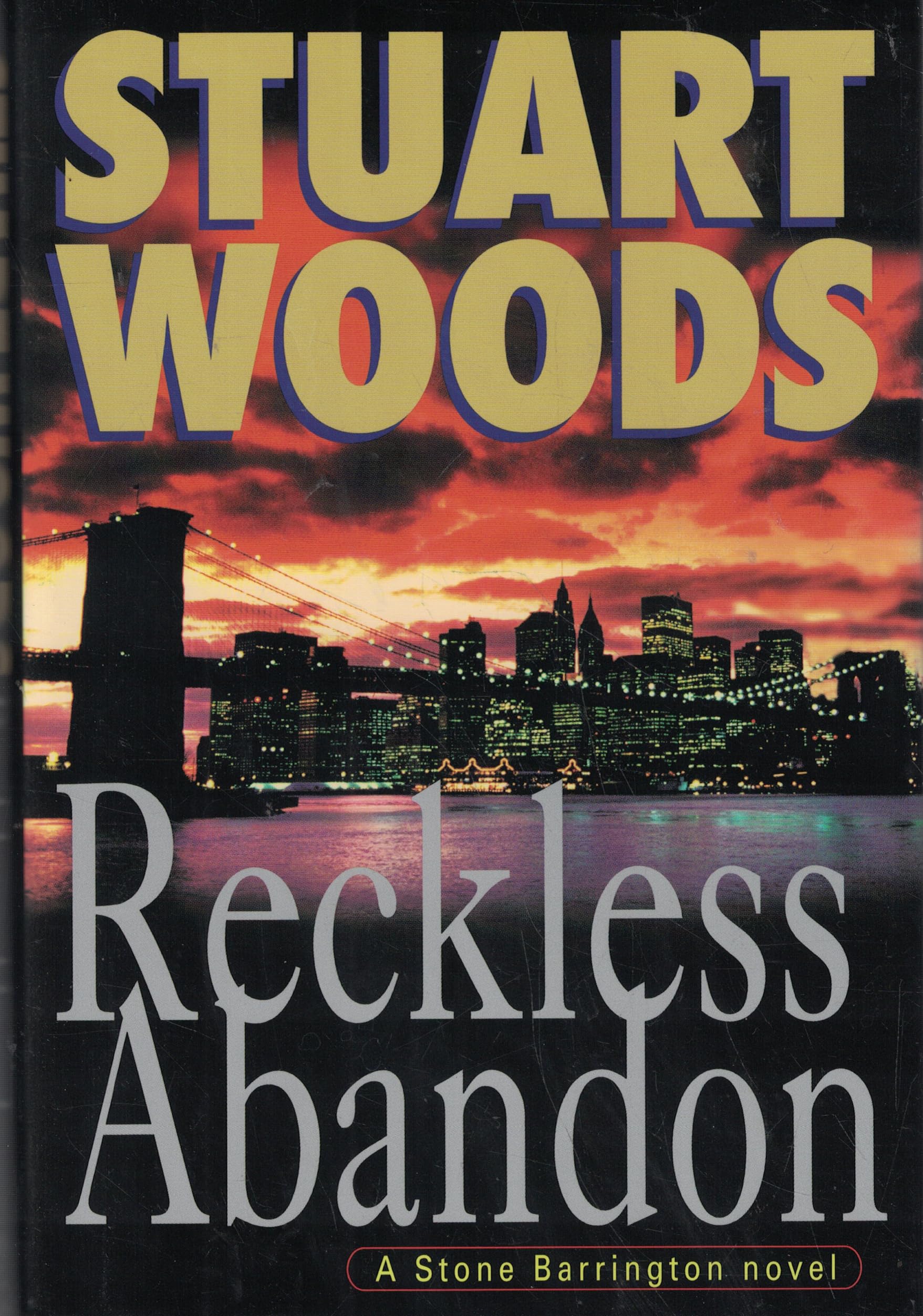 Cover of Reckless Abandon: A Stone Barrington Novel