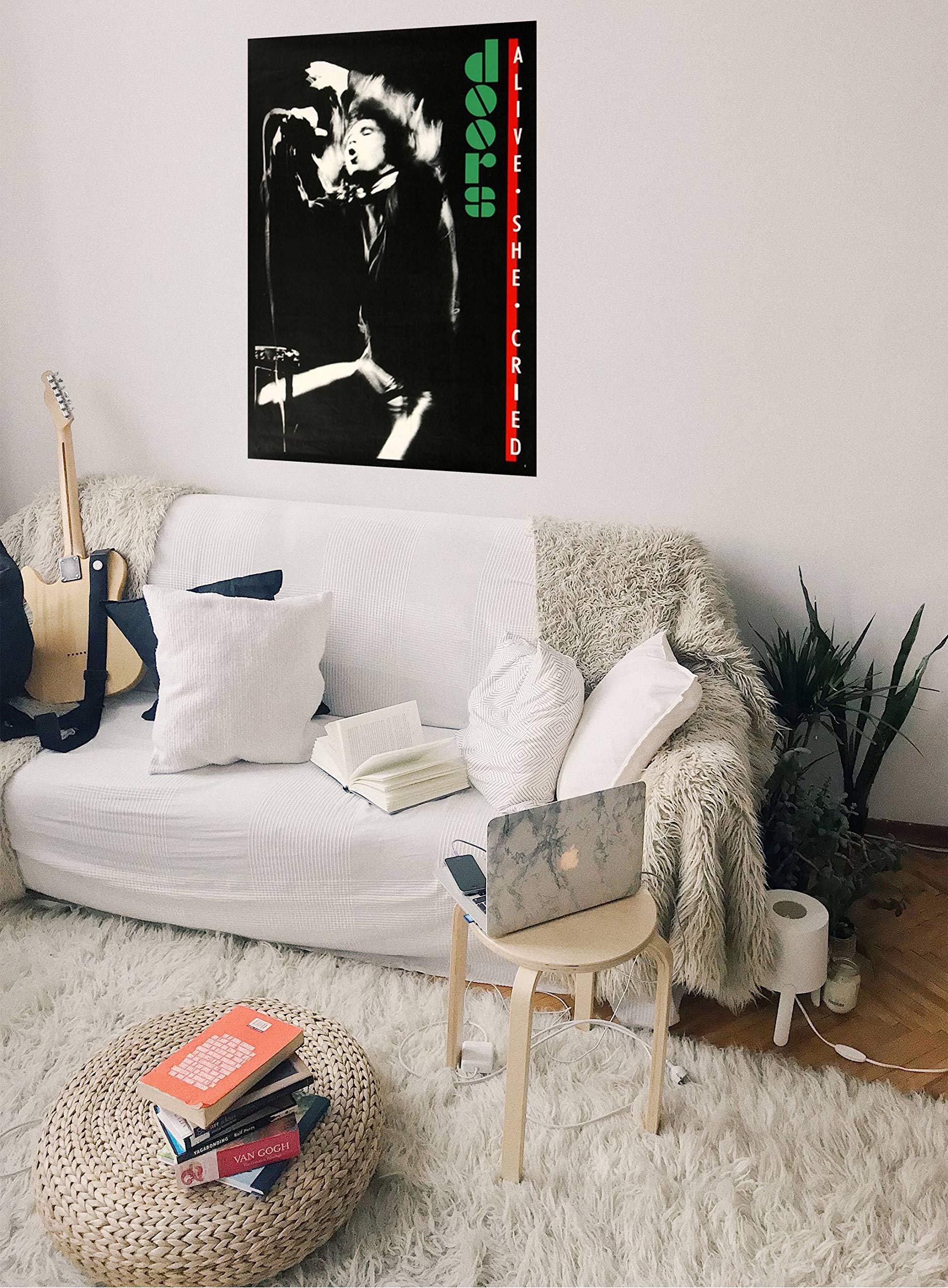 The Doors - Alive She Cried, 1983 » Konzertplakat/Premium Poster | Live Konzert Veranstaltung | DIN A1 «