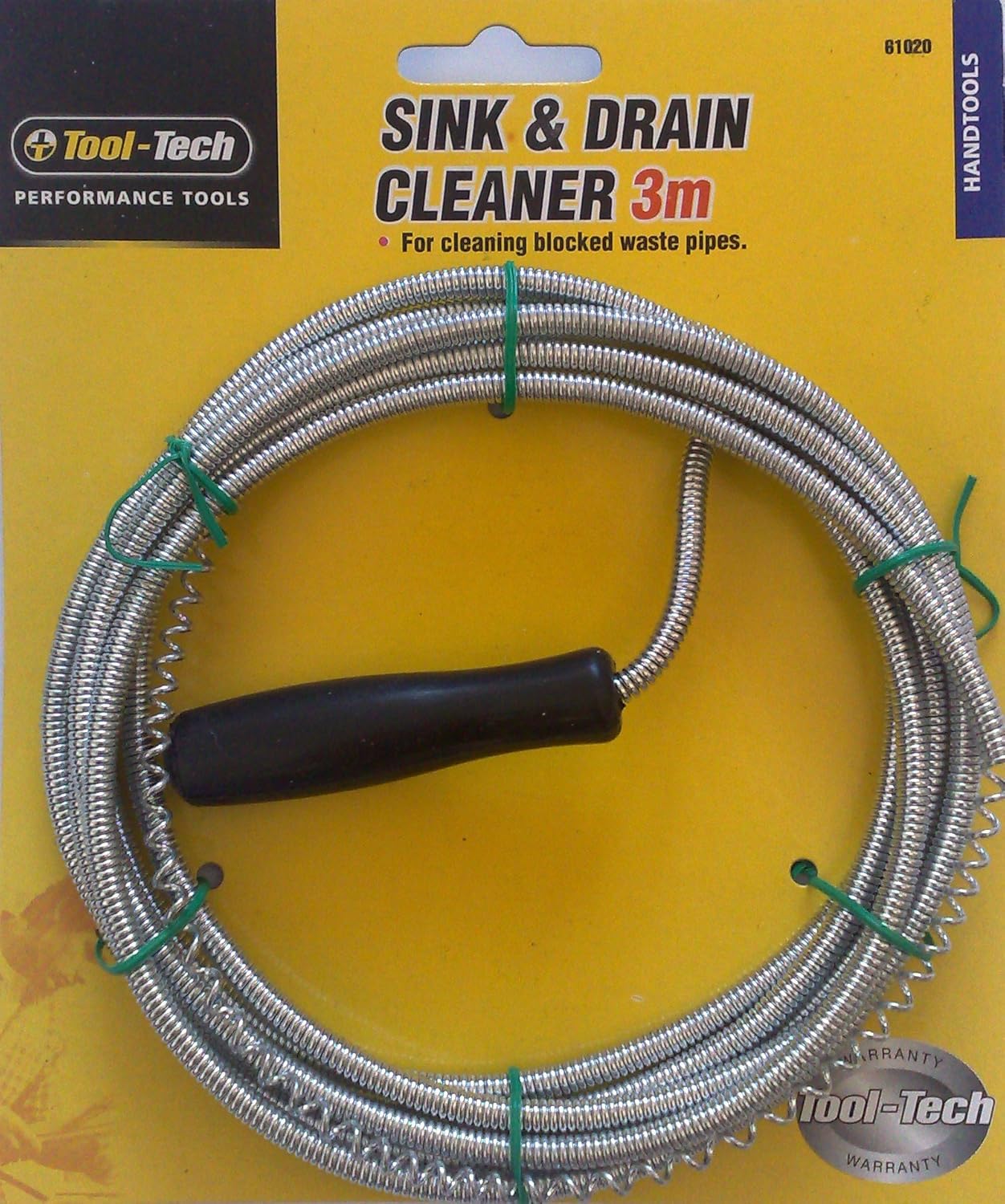 Sink and Drain Cleaner Blocked Plug Hole Pipe 3 metre Amazon.co.uk